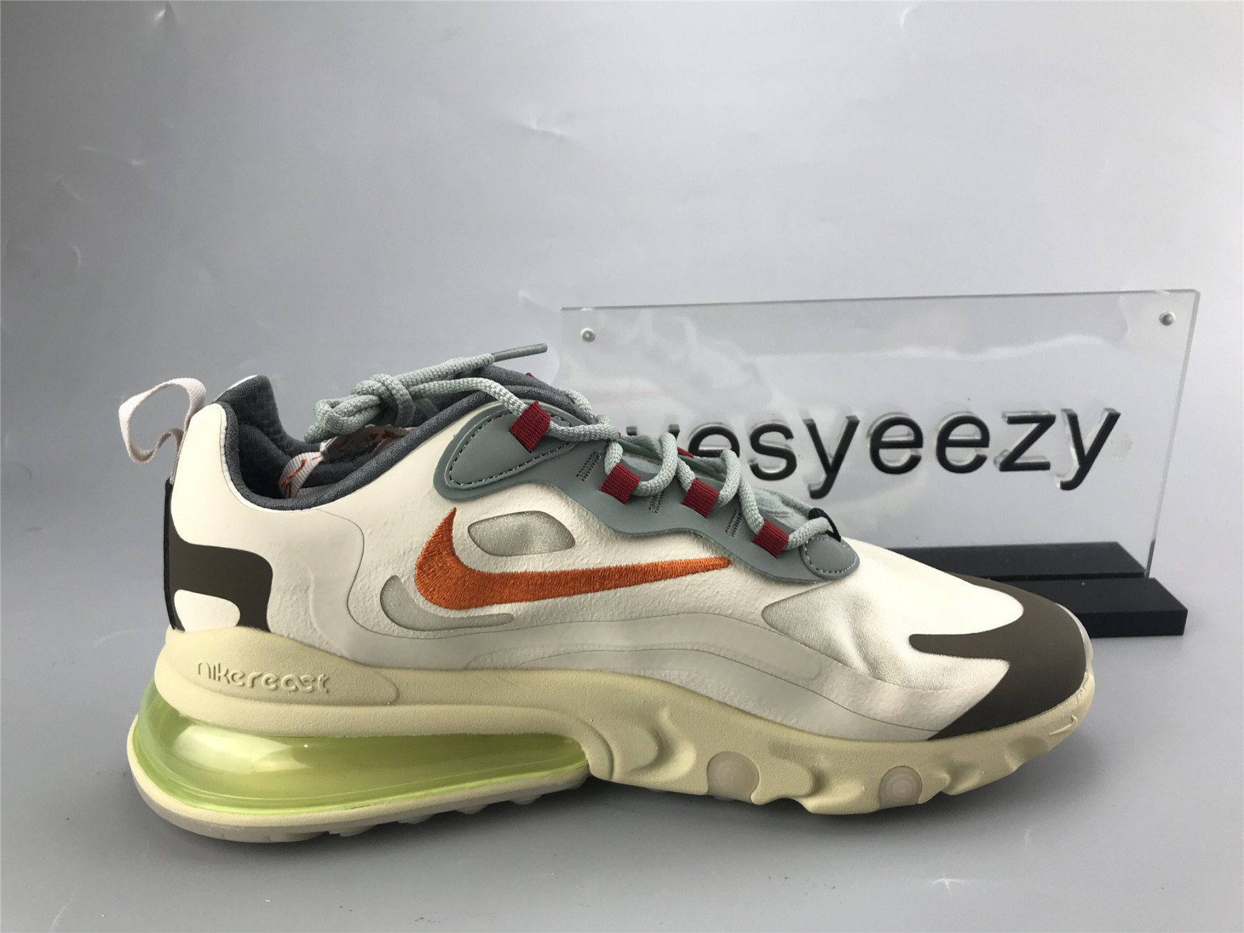 UA NIKE TRAVIS SCOTT X AIR MAX 270 REACT ENG PS 