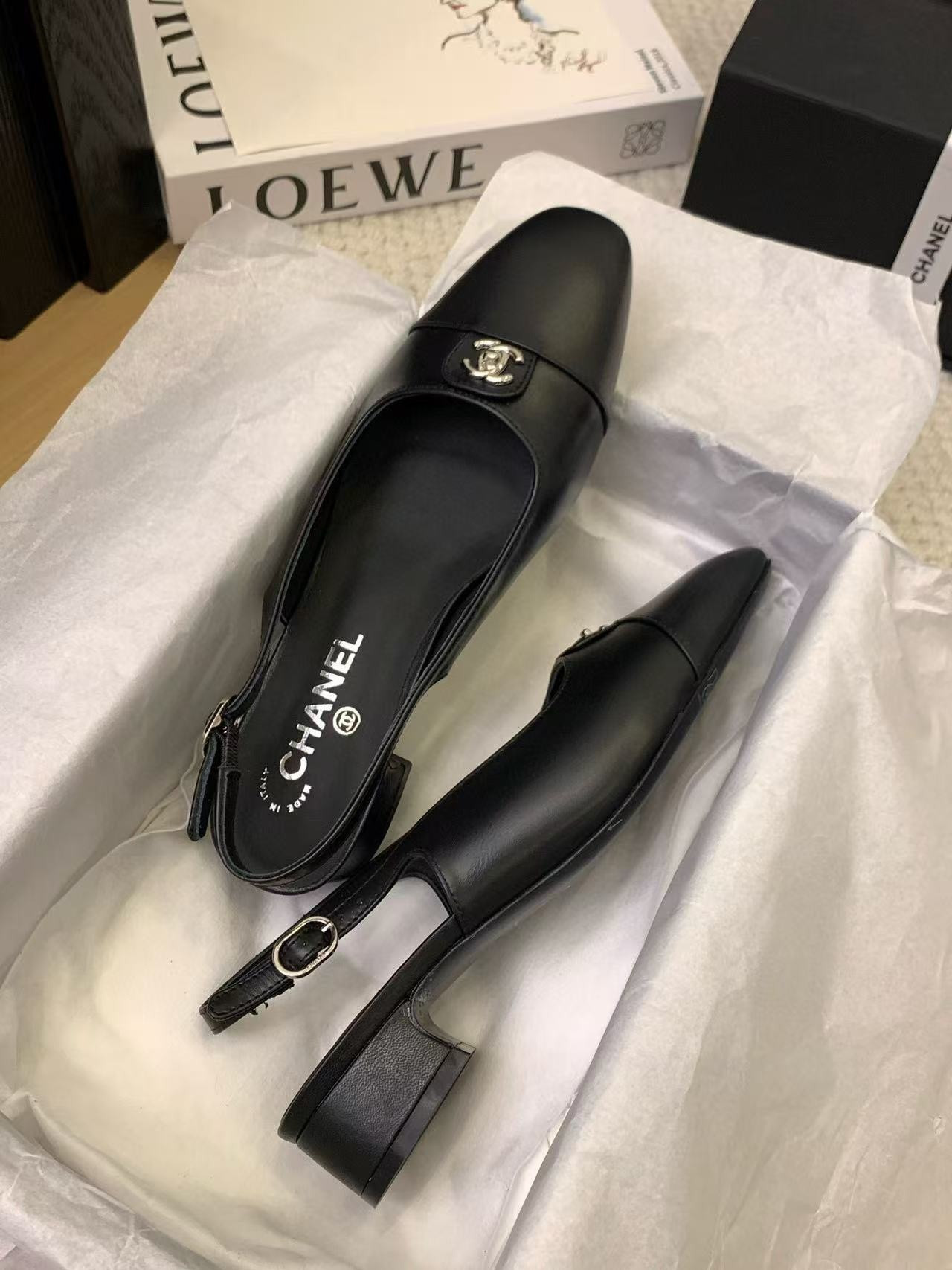 UA Ch**el Slingbacks