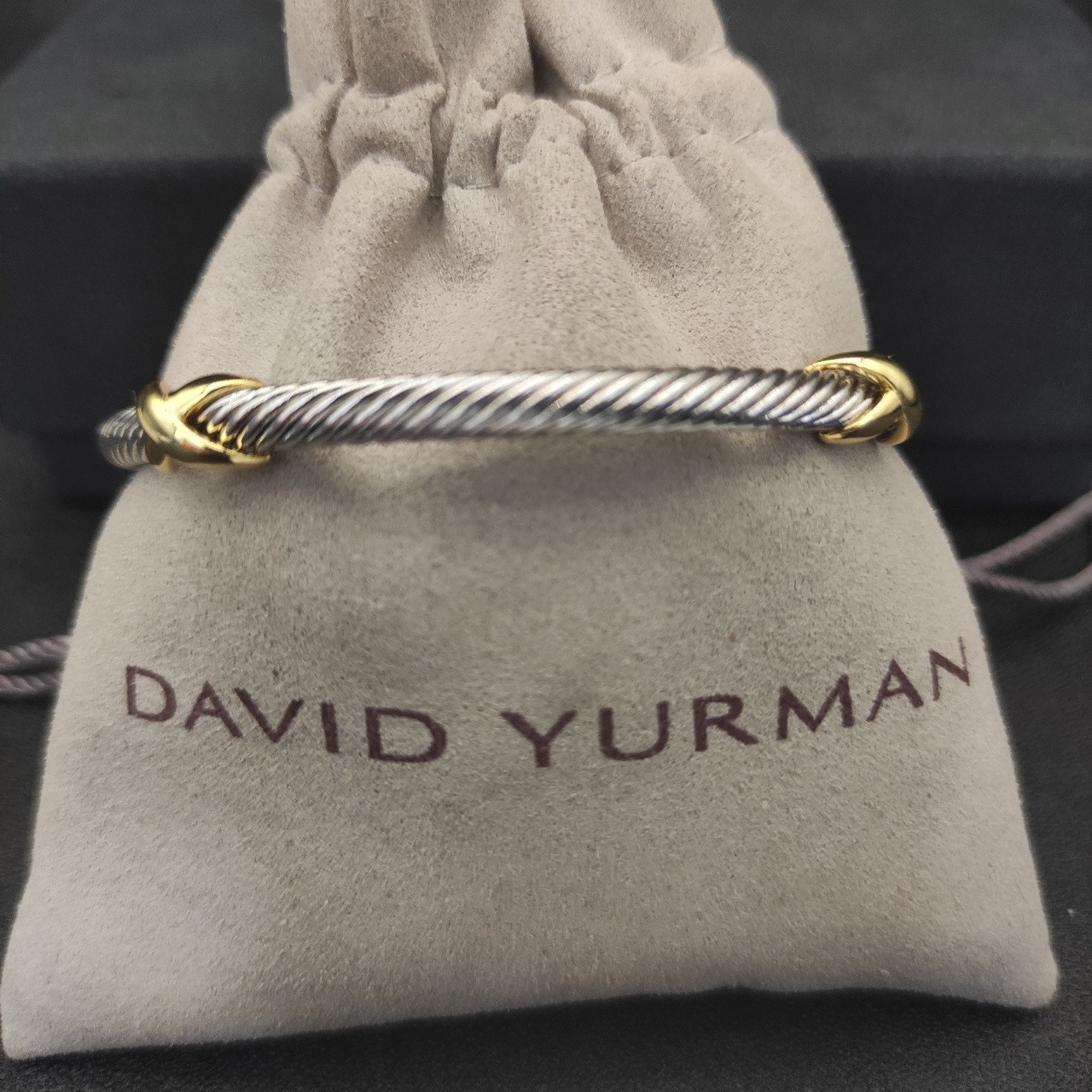 David Yurman 4mm X Bracelet(wrist circumference 15-20cm)
