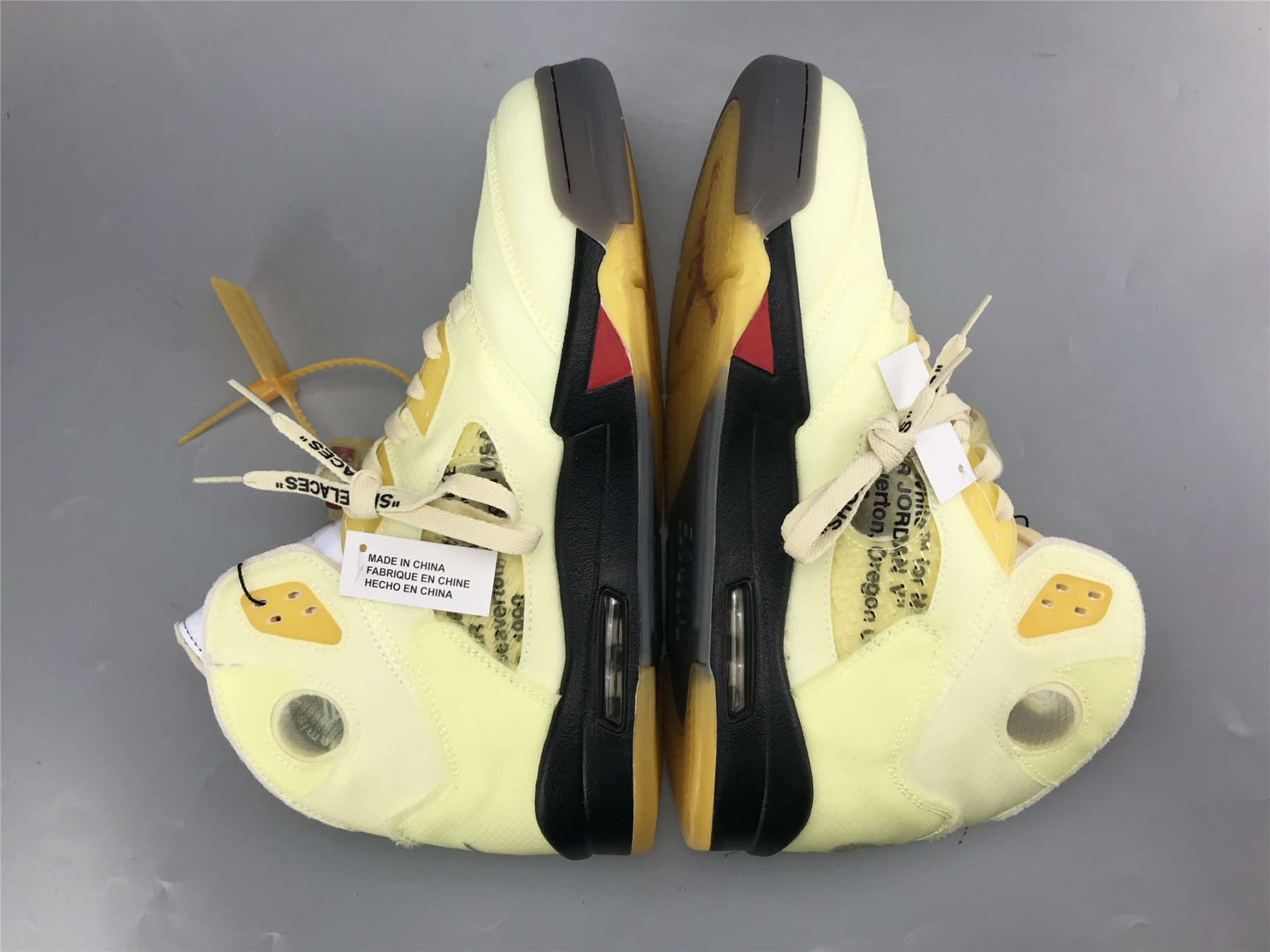 UA OFF-WHITE X AIR JORDAN 5 SP SAIL