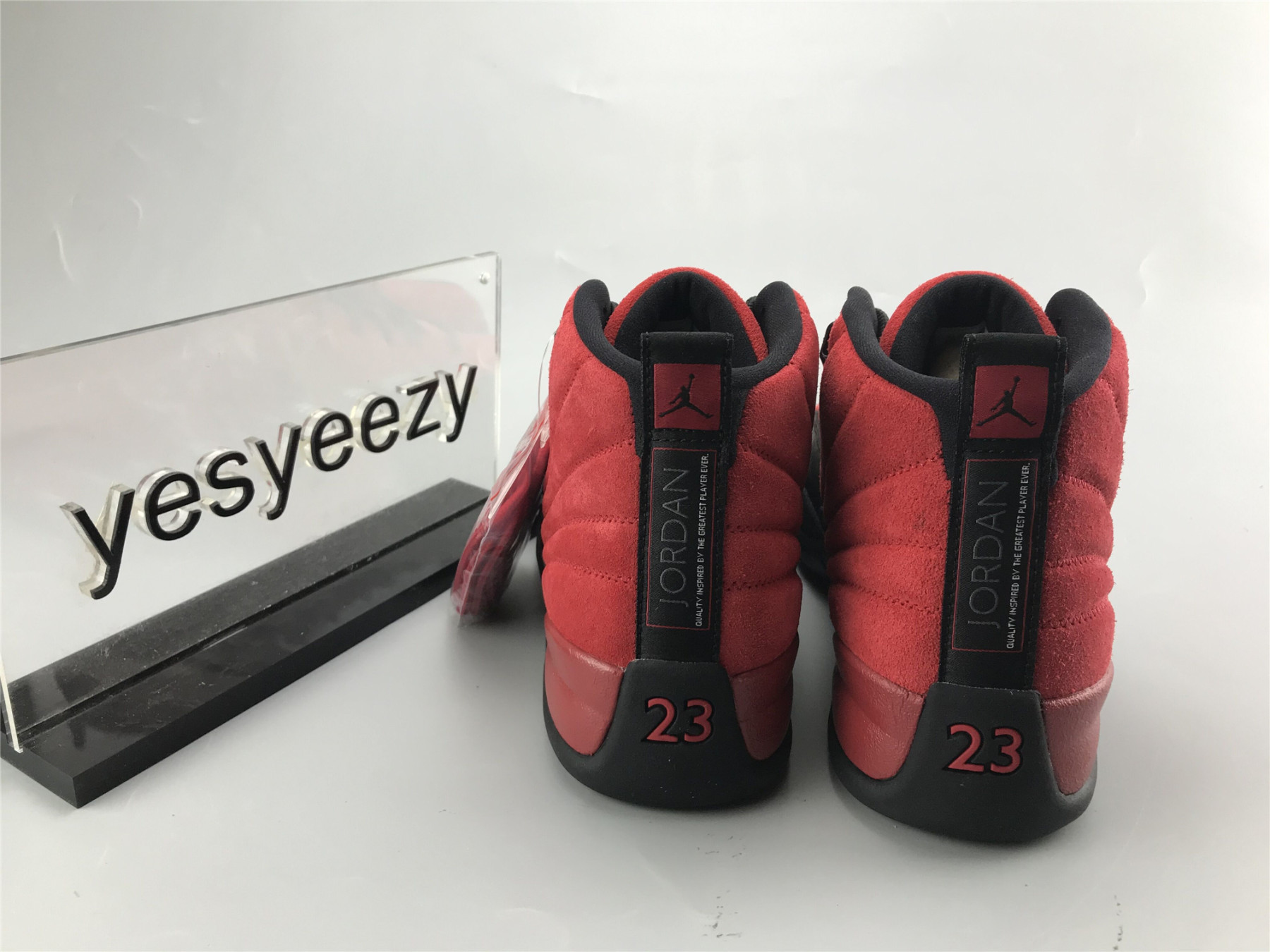 UA AIR JORDAN 12 RETRO REVERSE FLU GAME