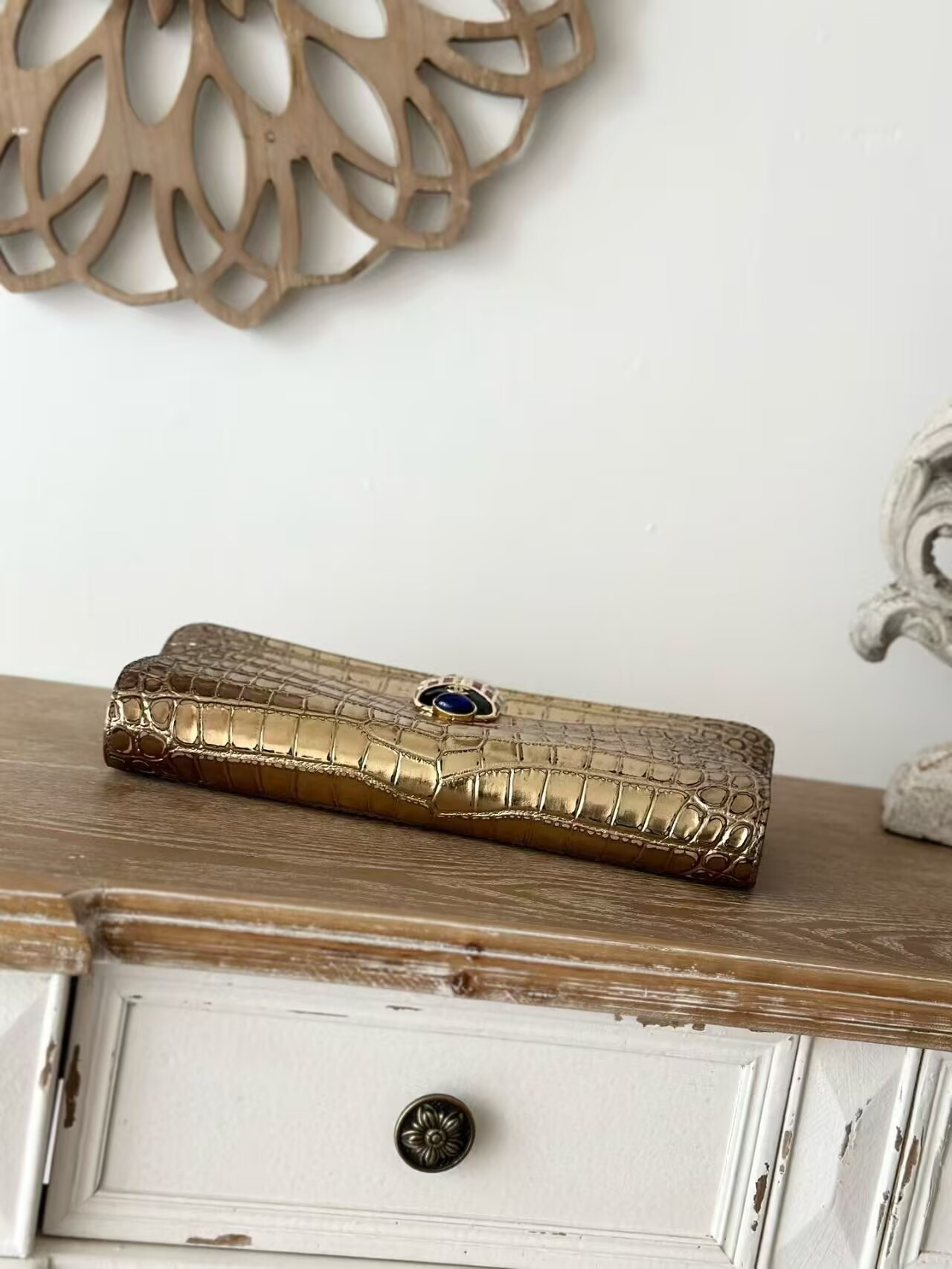 Ch**el Clutch Bag 30x13x14cm