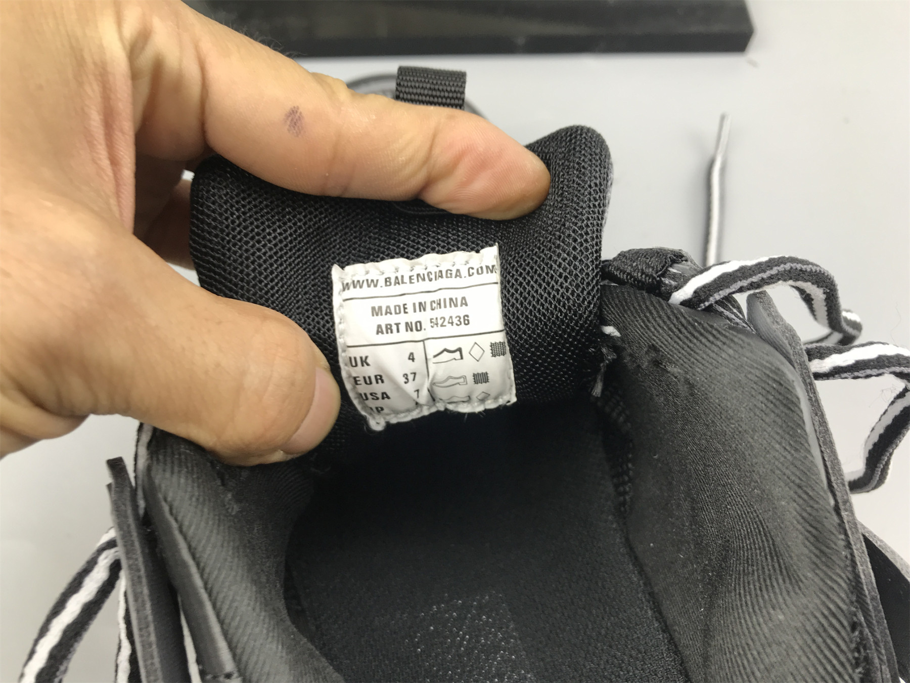 UA TRACK SNEAKER BLACK GREY