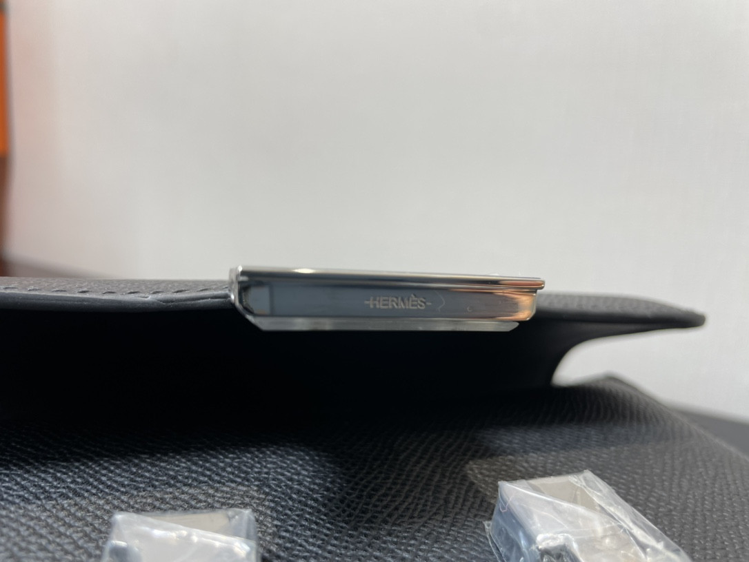 H**me5 Constance 24 Black Epsom 9.4"x5.9"x3"