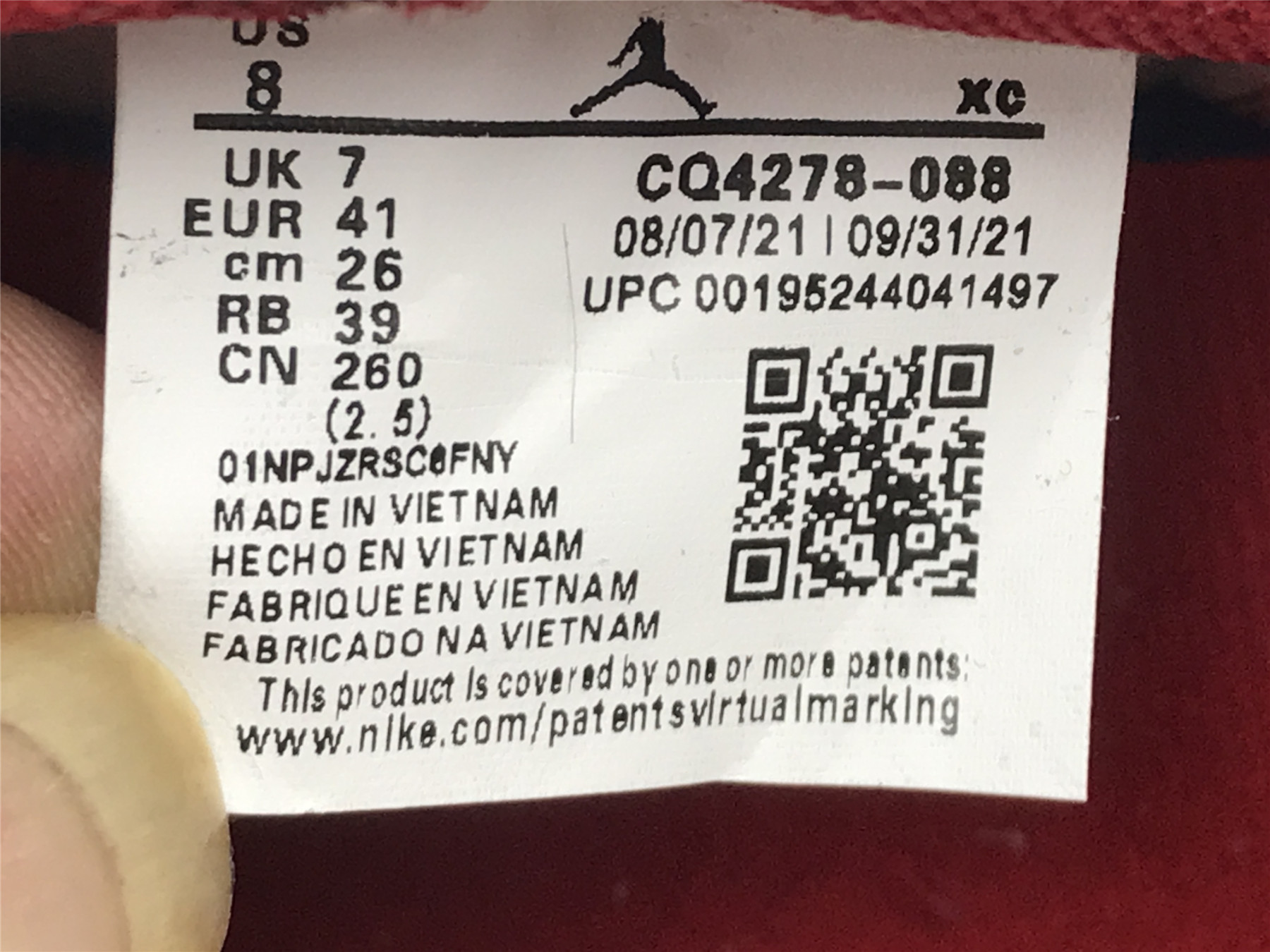 UA FRAGMENT X TRAVIS SCOTT X AIR JORDAN 1 LOW TSÂ