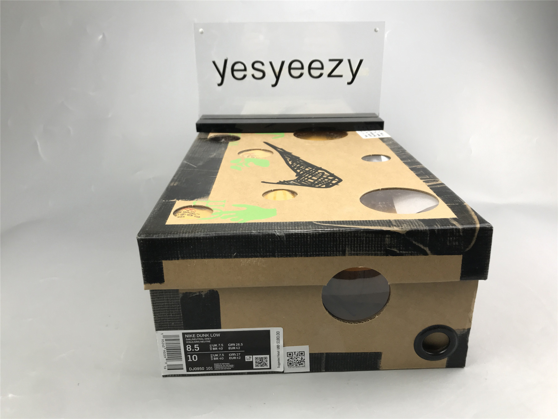 UA NIKE OFF-WHITE X DUNK LOW 