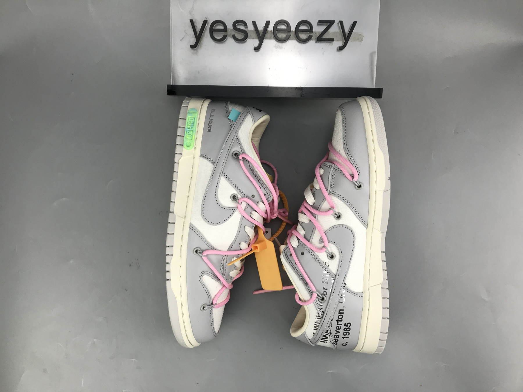 UA NIKE OFF-WHITE X DUNK LOW 