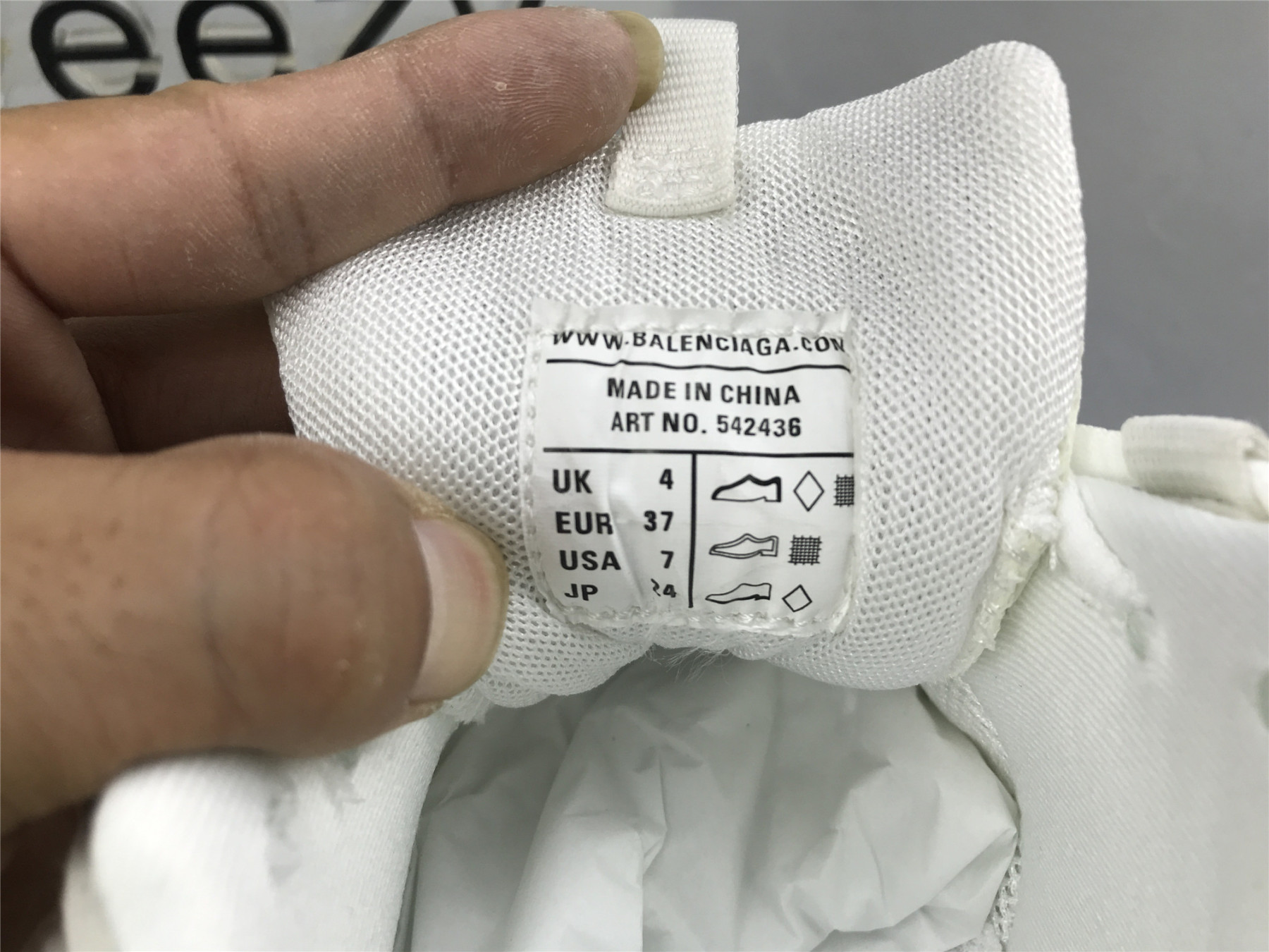 UA TRACK SNEAKER WHITE