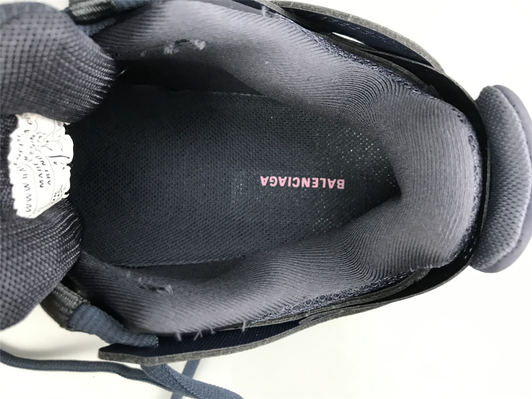 UA TRACK SNEAKER DK.BLUE TRANSPARENT GREY