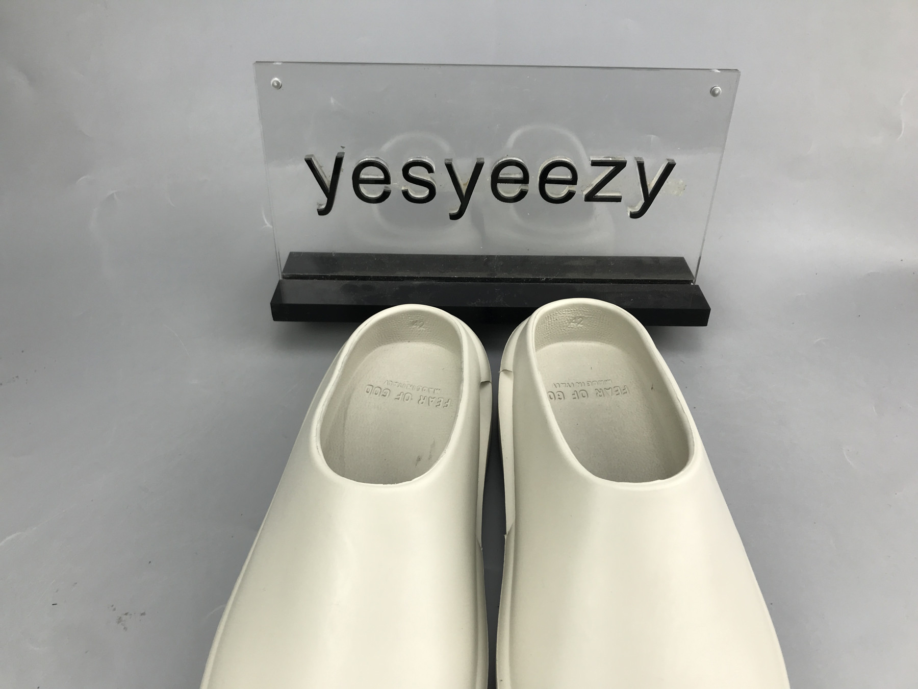 UA NIKE FEAR OF GOD CALIFORNIA BACKLESS SLIP-ON 