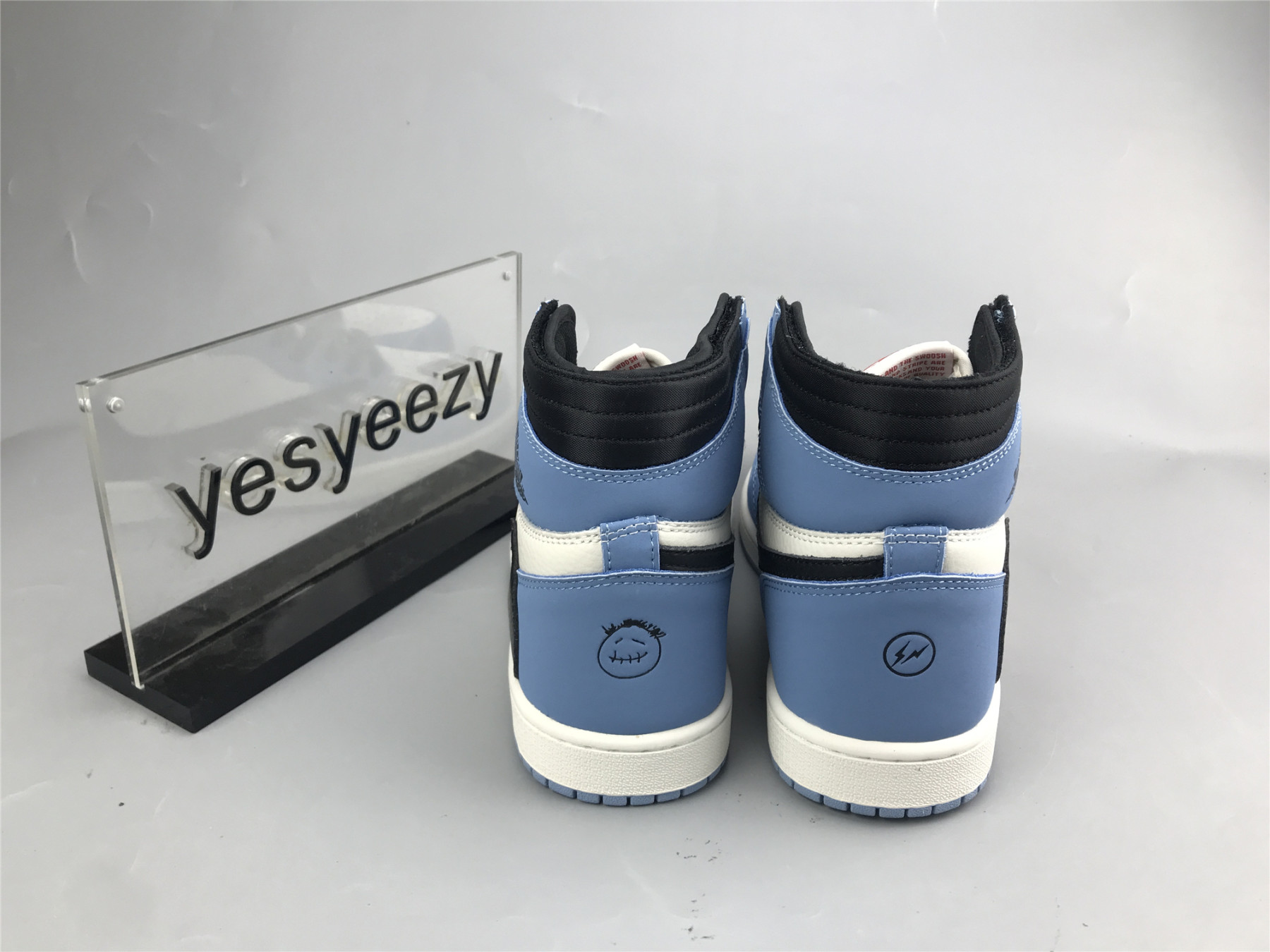 UA FRAGMENT X TS X AIR JORDAN 1 HIGH OG SP UNIVERSITY BLUEÂ