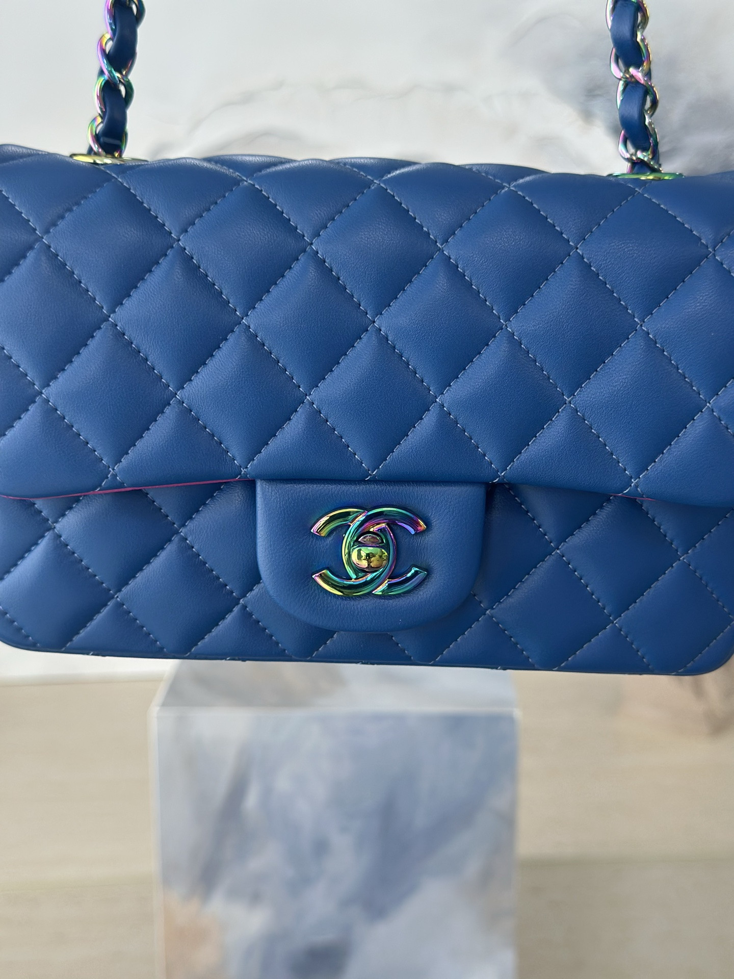 Ch**el Flap Bag AS1116 20x12x6cm