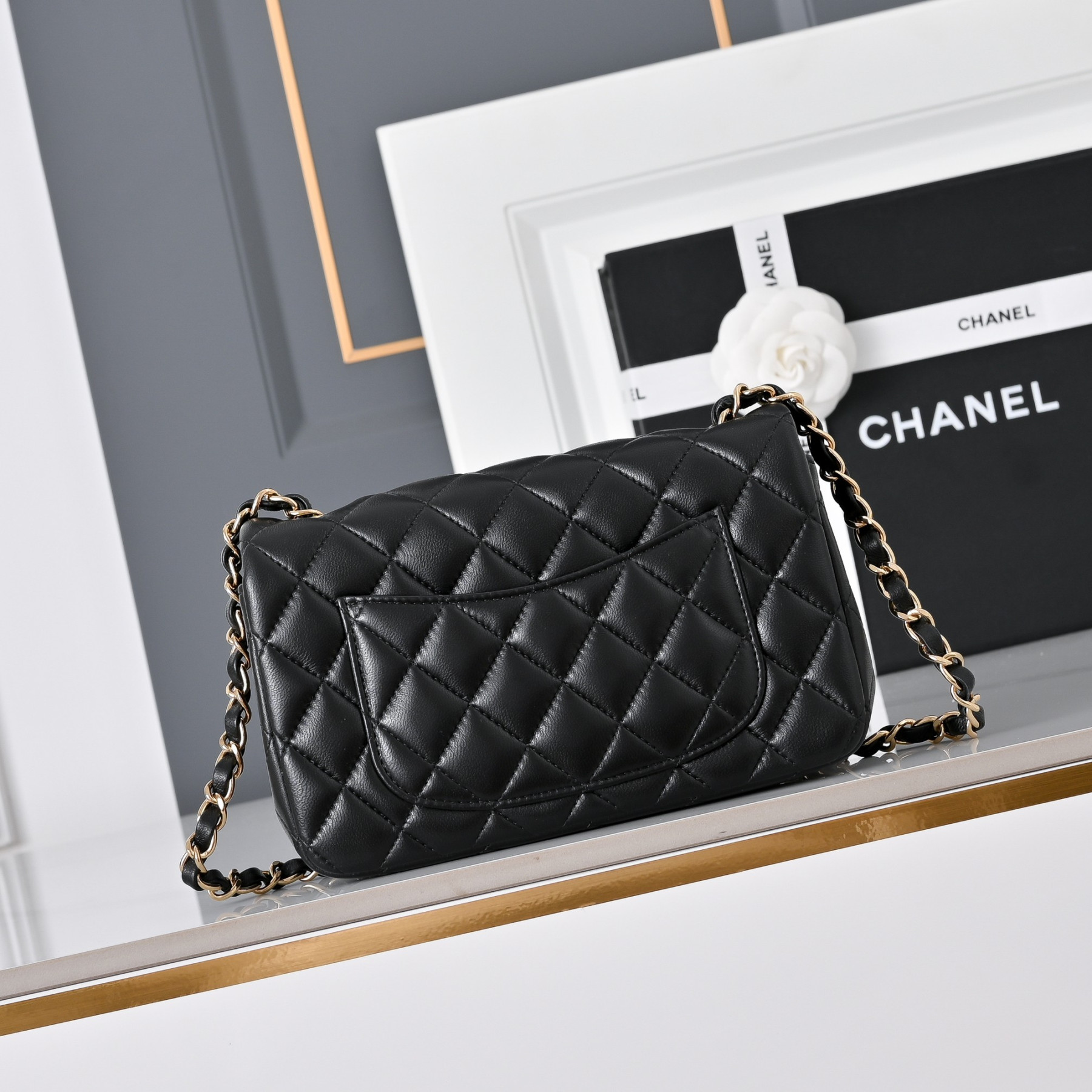 Ch**el Mini Flap Bag A69900 20x12x6cm