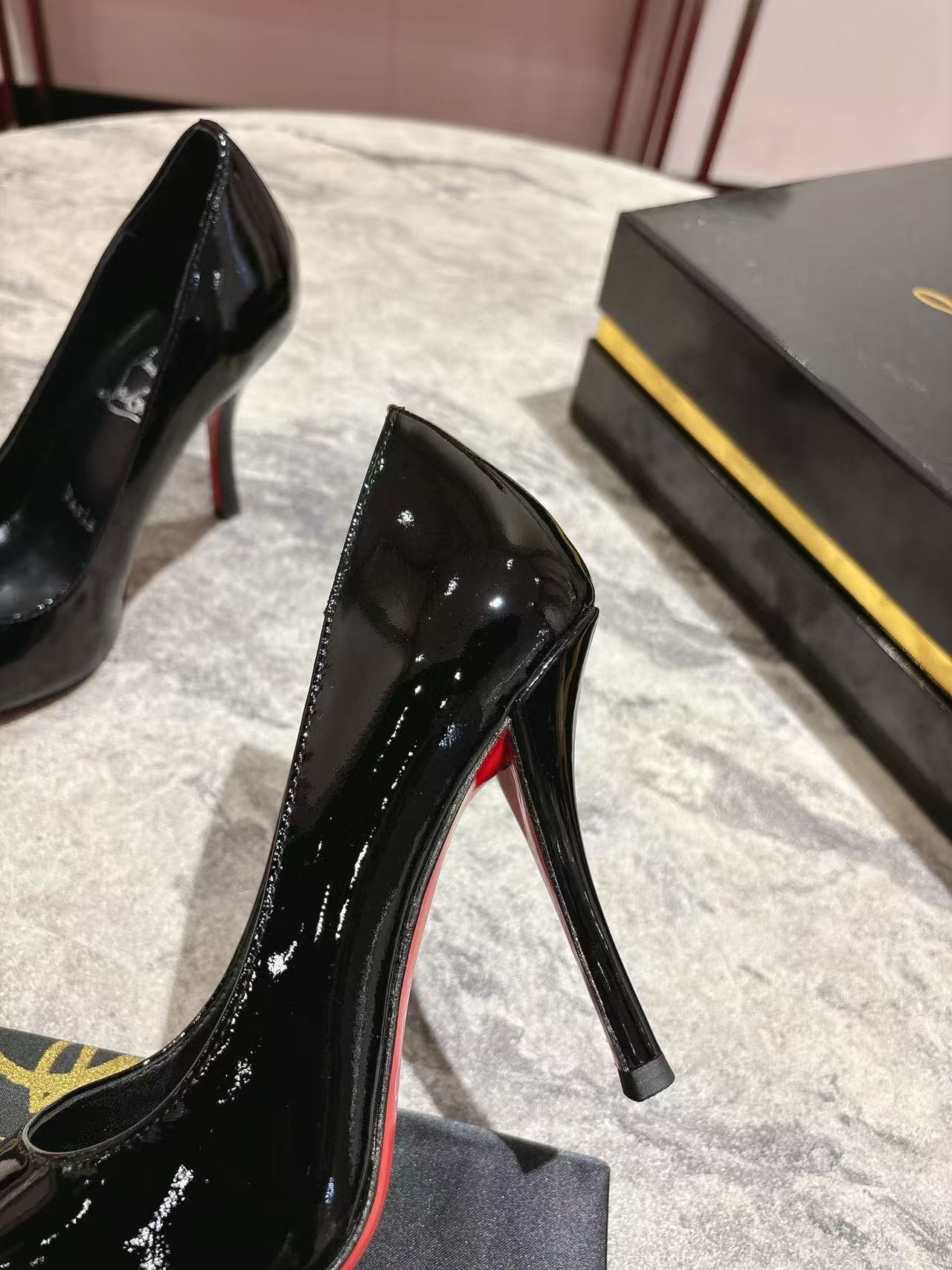UA Chr1st1an Louboutin CL red-bottom shoes 10cm Heel (Customized, no exchange no return, about 10 days)