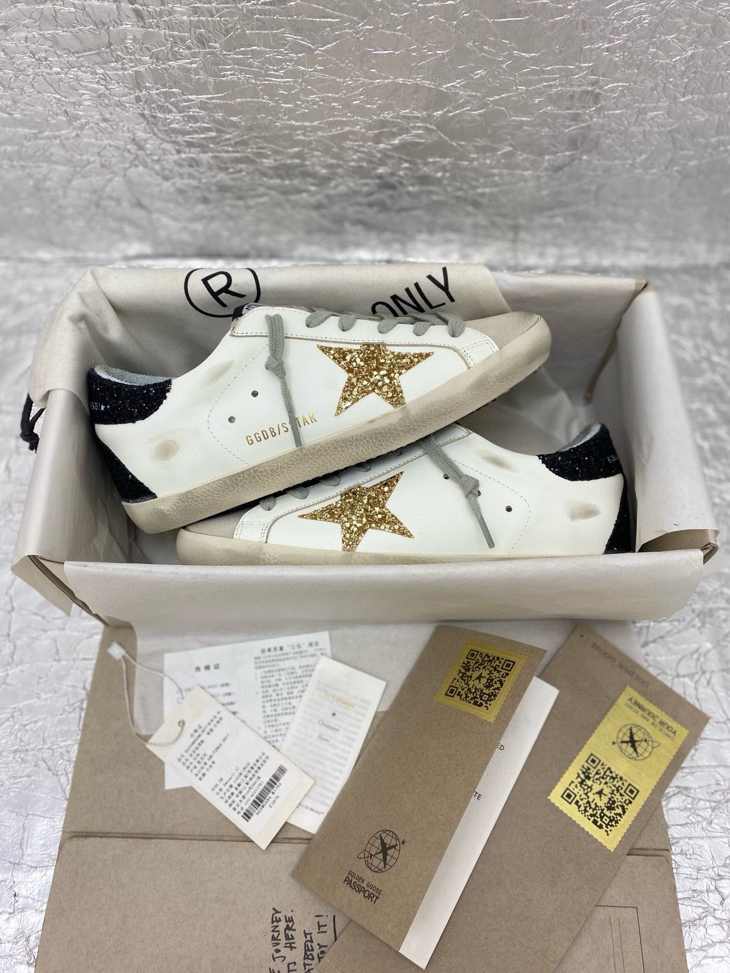 UA G01den G003e S*per-Star Sneaker(CusT0mized, no exchange no return)