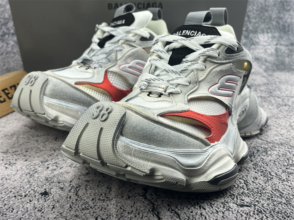 UA Cargo White Grey Red