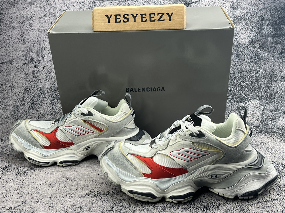 UA Cargo White Grey Red