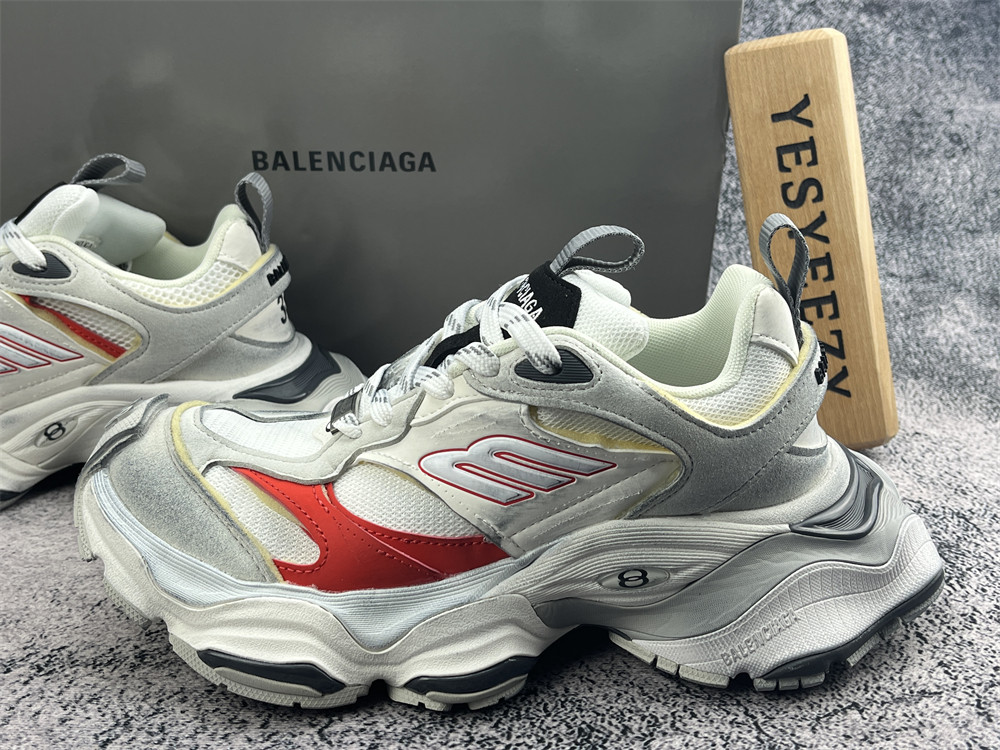 UA Cargo White Grey Red