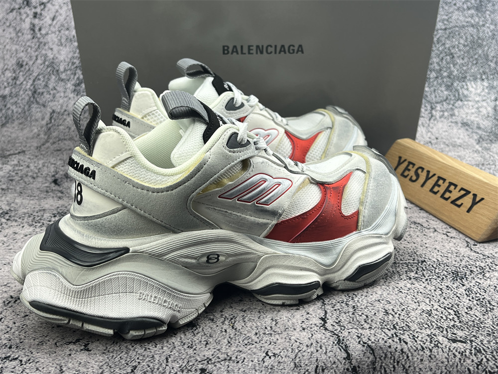 UA Cargo White Grey Red