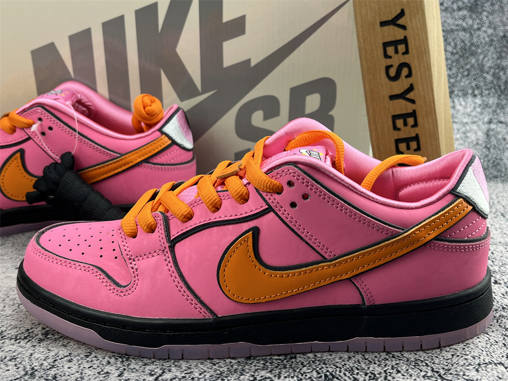 UA NIKE THE POWERPUFF GIRLS X DUNK LOW PRO SB QS 