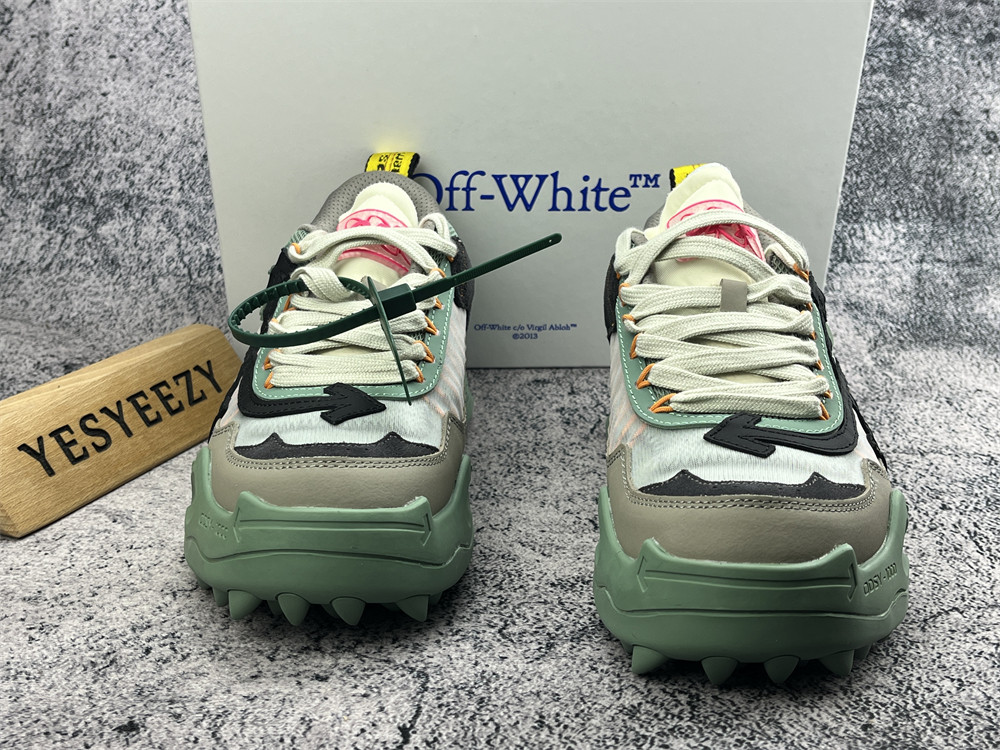 UA OFF-WHITE ODSY-1000 BLACK GREEN
