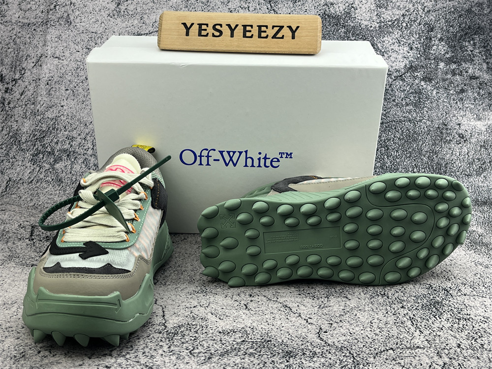 UA OFF-WHITE ODSY-1000 BLACK GREEN