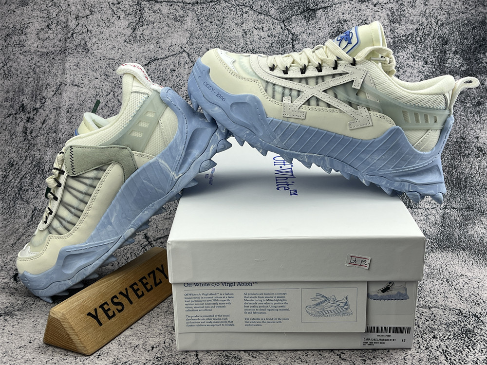 UA OFF-WHITE ODSY-1000 WHITE BLUE