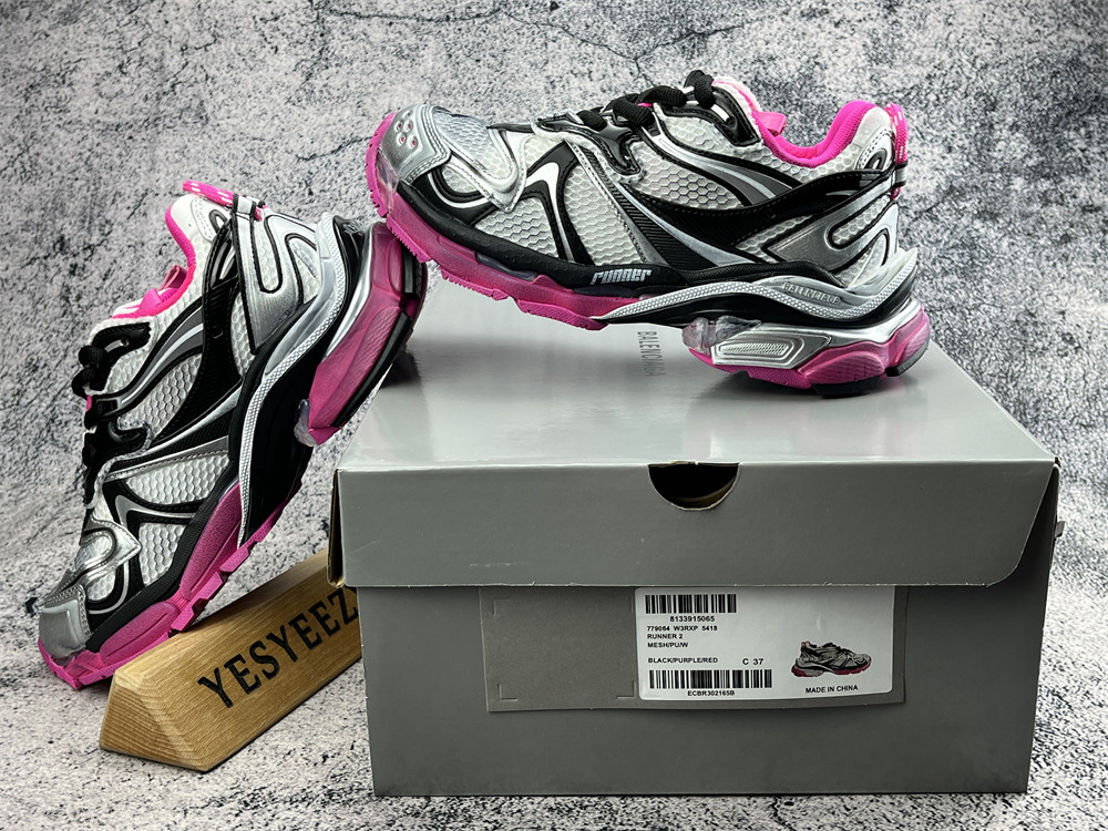 UA RUNNER 2 BLACK PURPLE