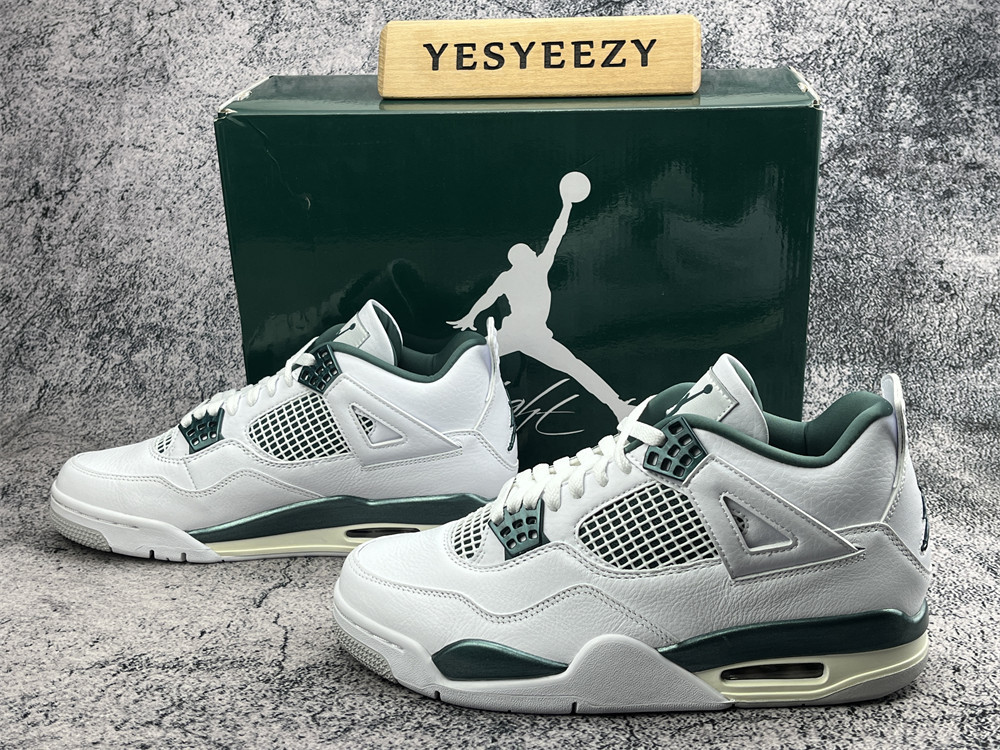 UA Jordan 4 Retro Oxidized Green