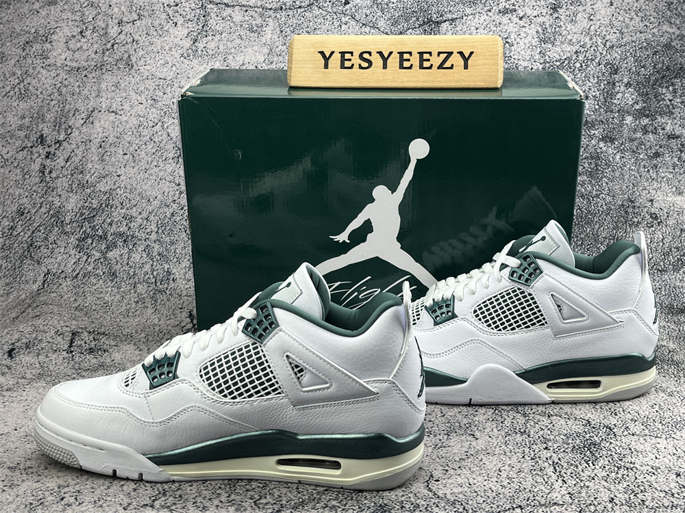 UA Jordan 4 Retro Oxidized Green