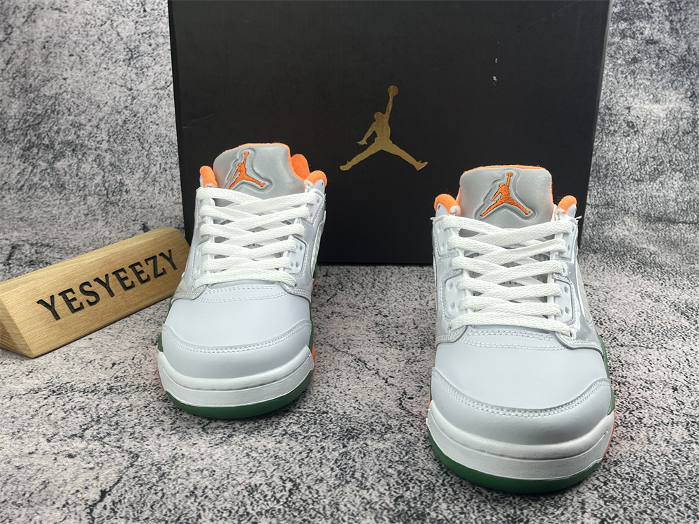 UA Jordan 5 Retro Low Miami Hurricanes
