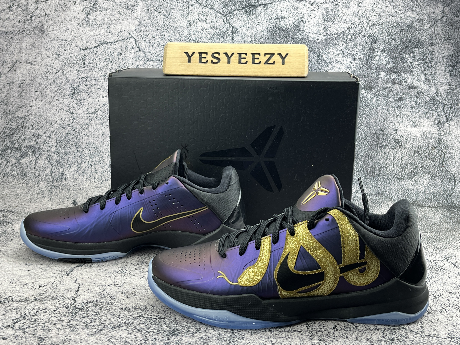 UA Nike Kobe 5 Protro Year of the Mamba Eggplant