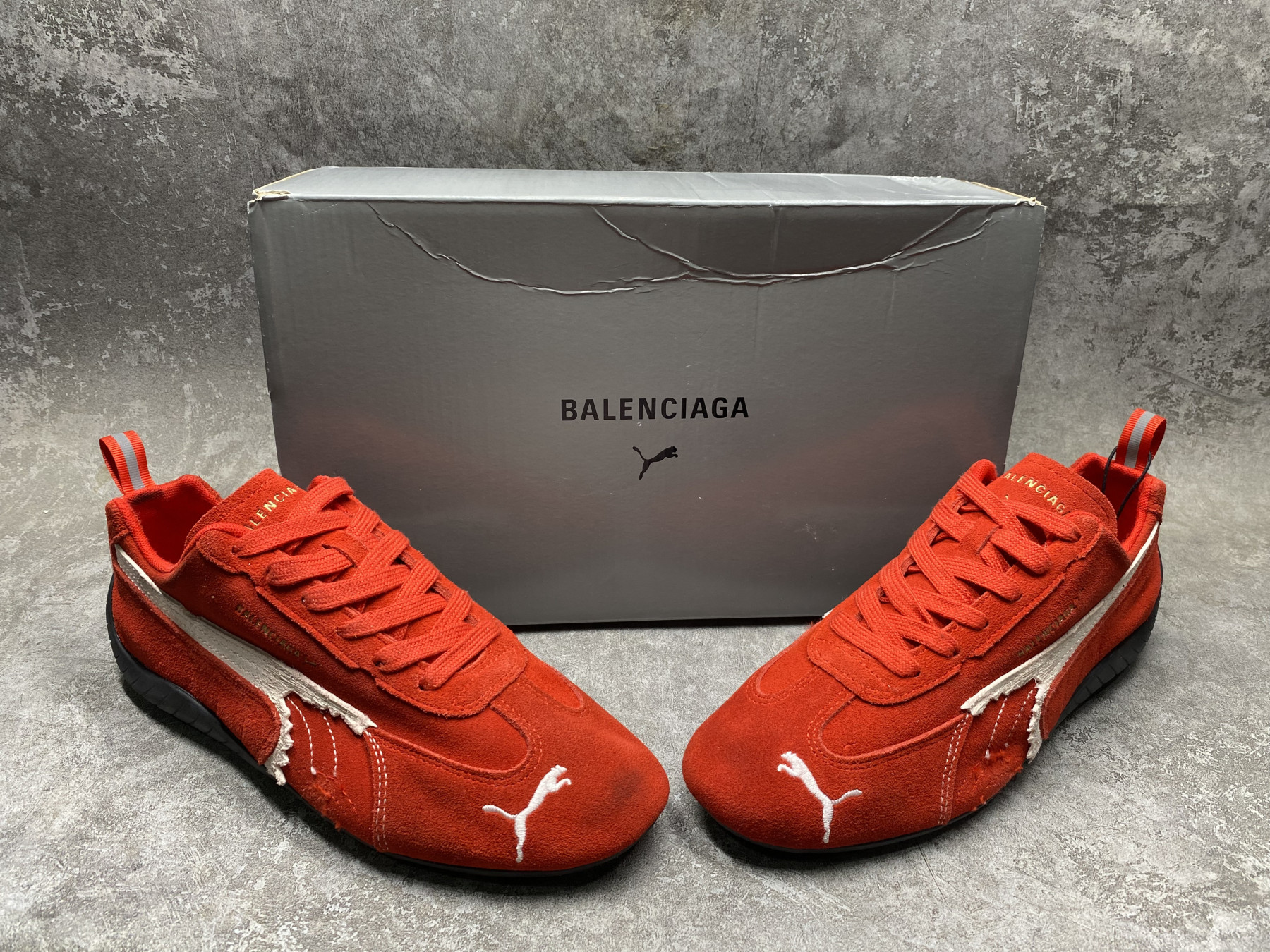 UA Balenciaga Speedcat Suede Sneaker