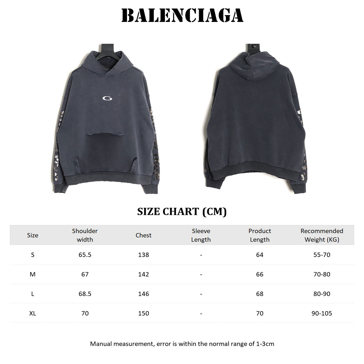 Balenciaga Hoodies Suit