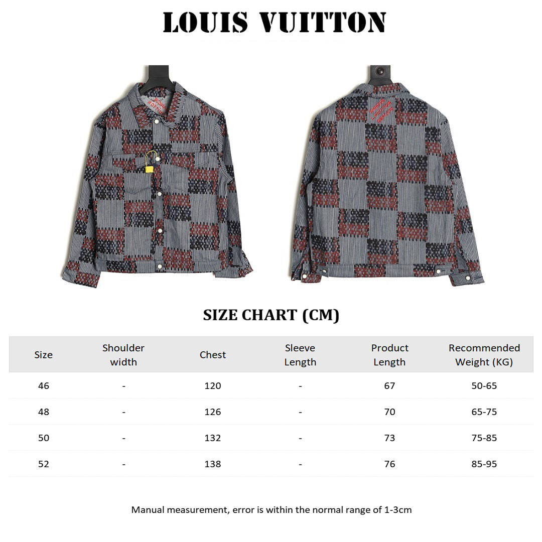 L0vis Vvtt0n LV Denim Jacket Suit