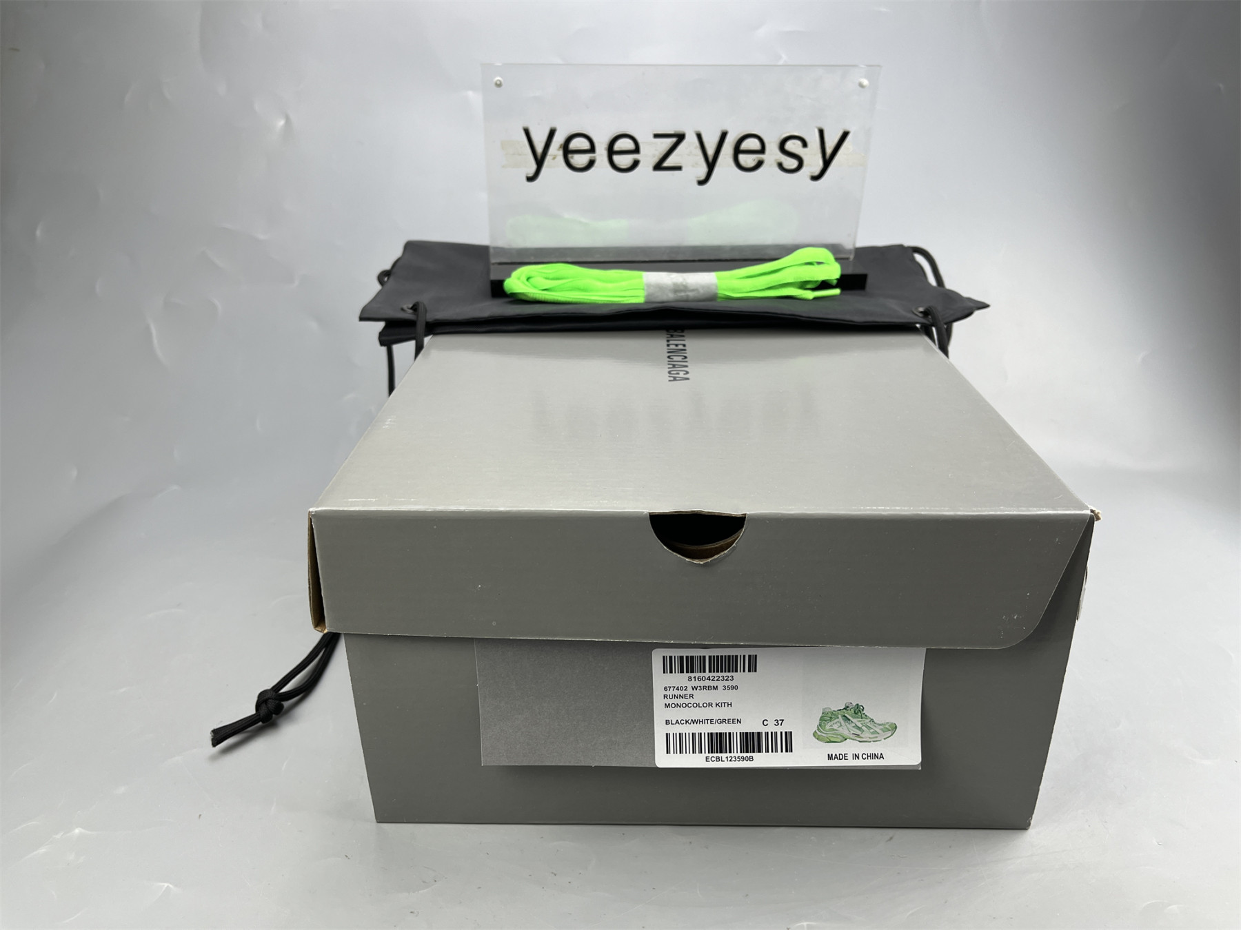 UA RUNNER WHITE GREEN