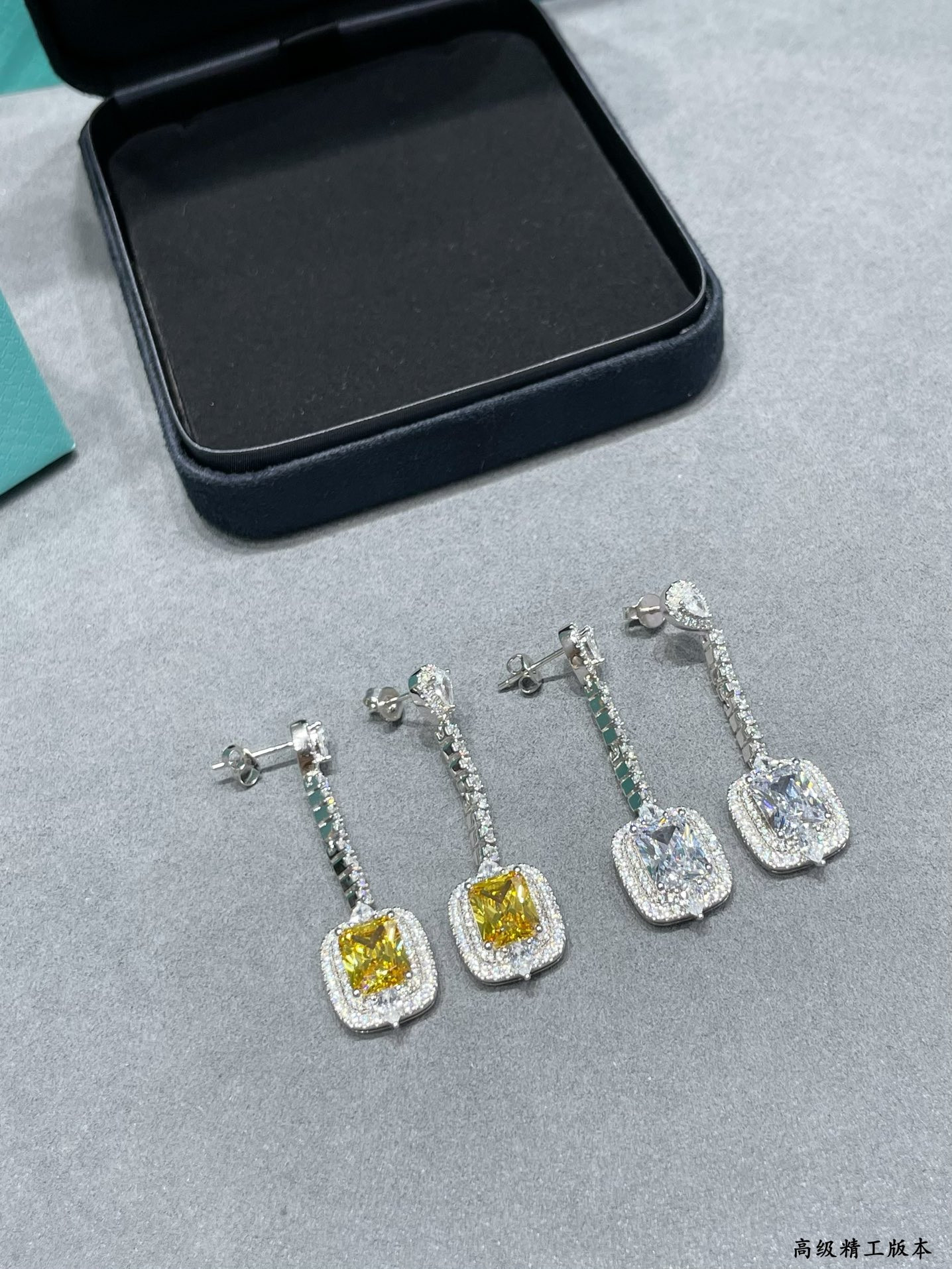 Tiffany & Co. Diamond Earrings Ag925