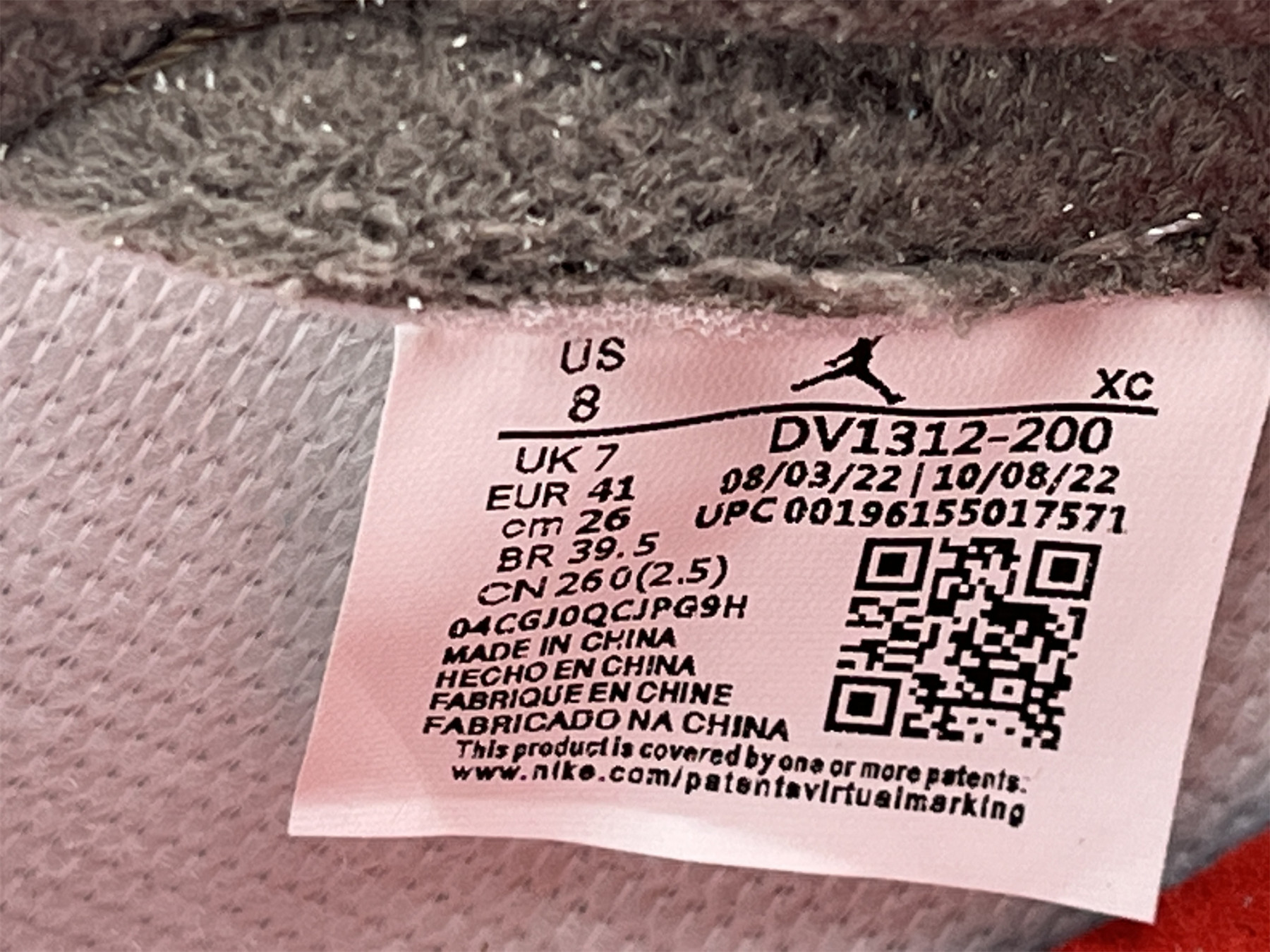 UA AIR JORDAN 1 RETRO LOW OG 