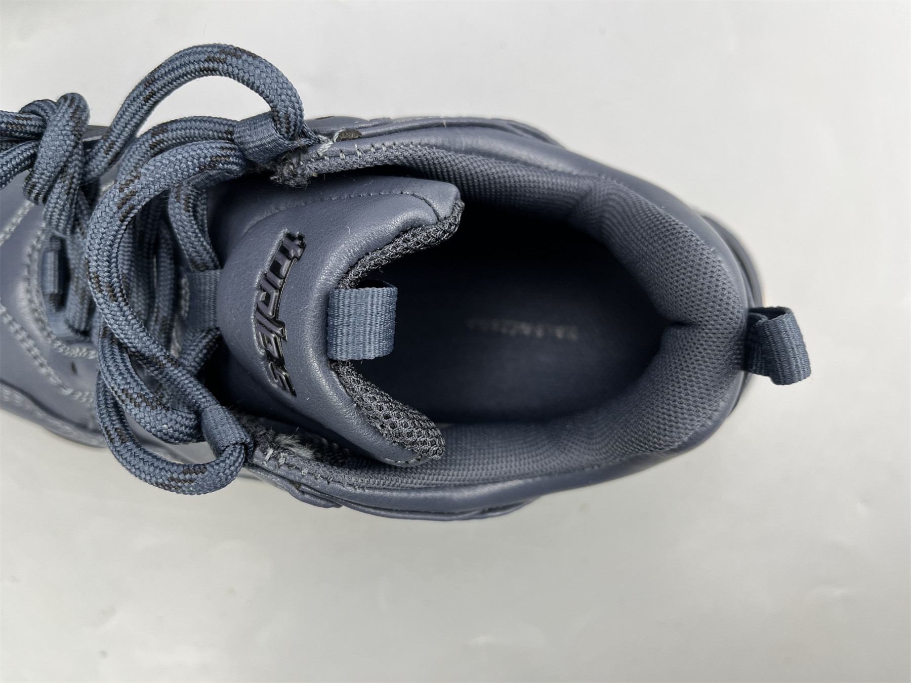 UA TRIPLE S CLEAR SOLE GREY WHITE BLUE