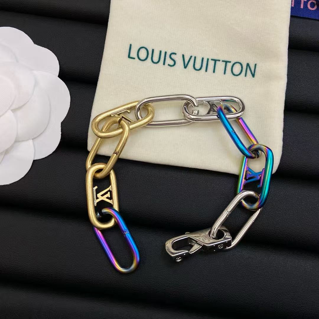 L0vis Vvtt0n Signature Chain Bracelet