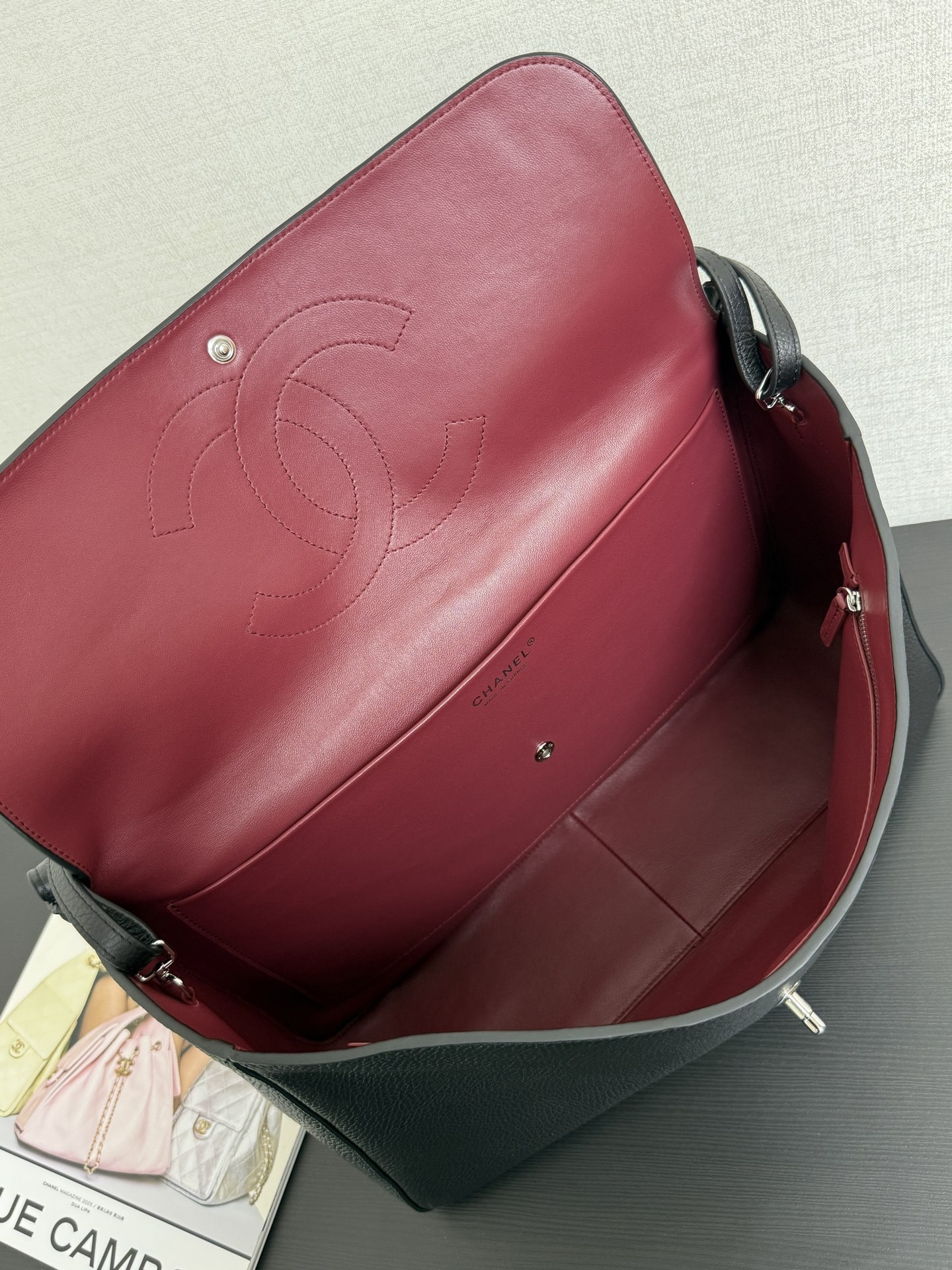 Ch**el maxi flap bag as6233 26x38.5x11cm