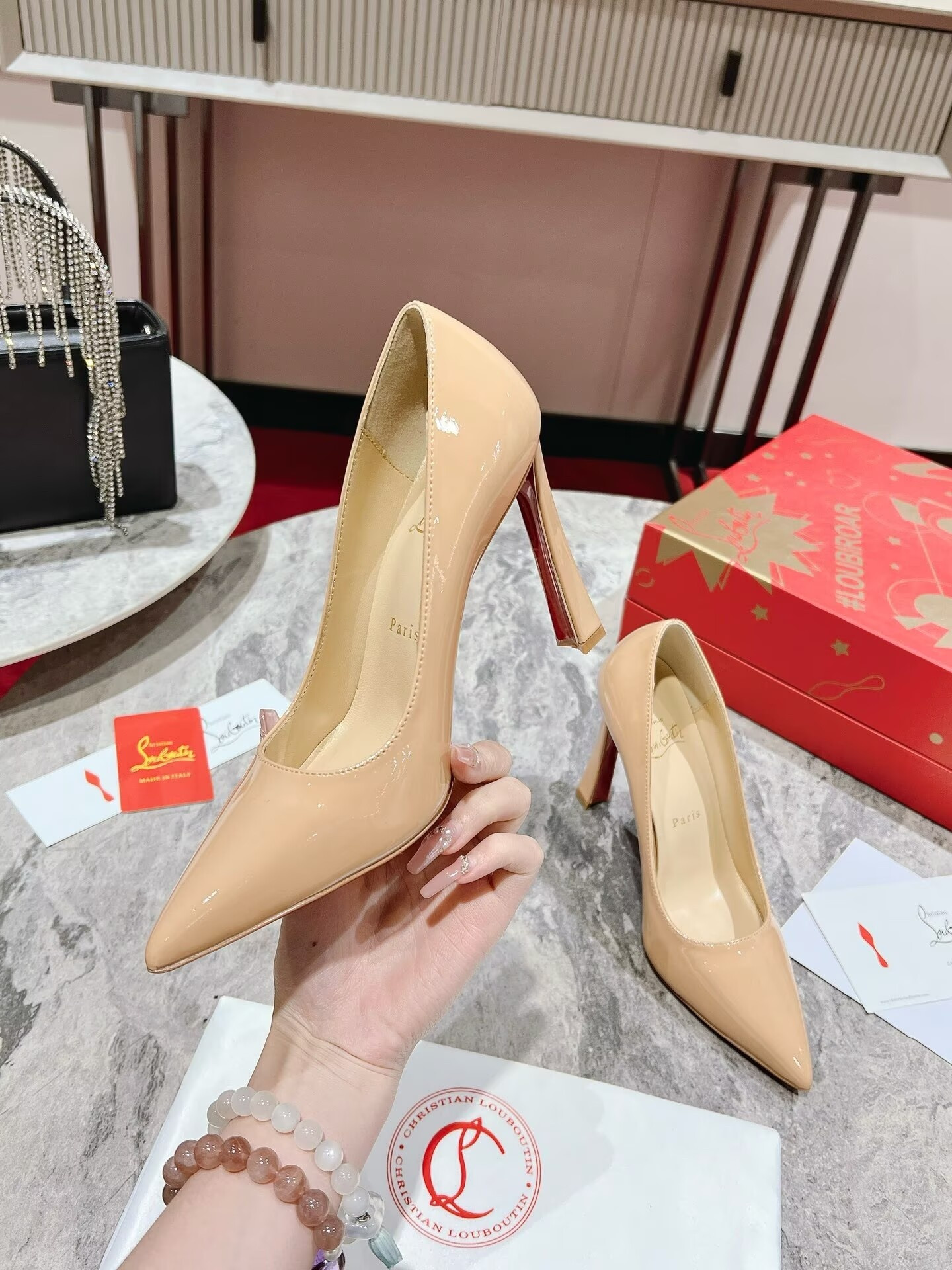 UA Chr1st1an Louboutin 10cm
