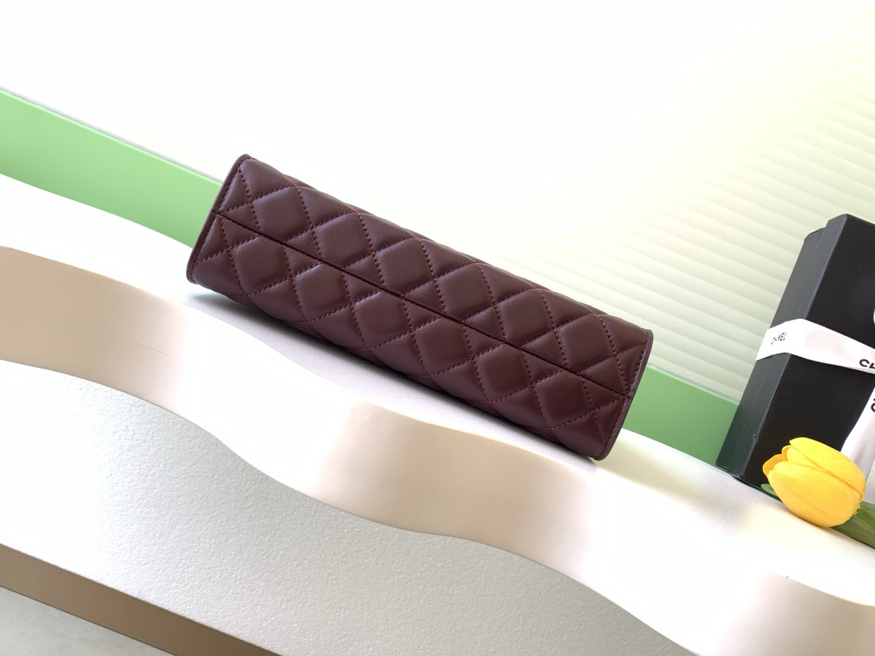 Ch**el 26X Hobo Shoulder Bag 14x22x7cm