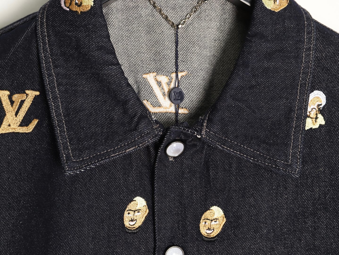 L0vis Vvtt0n LV Denim Coats Suit