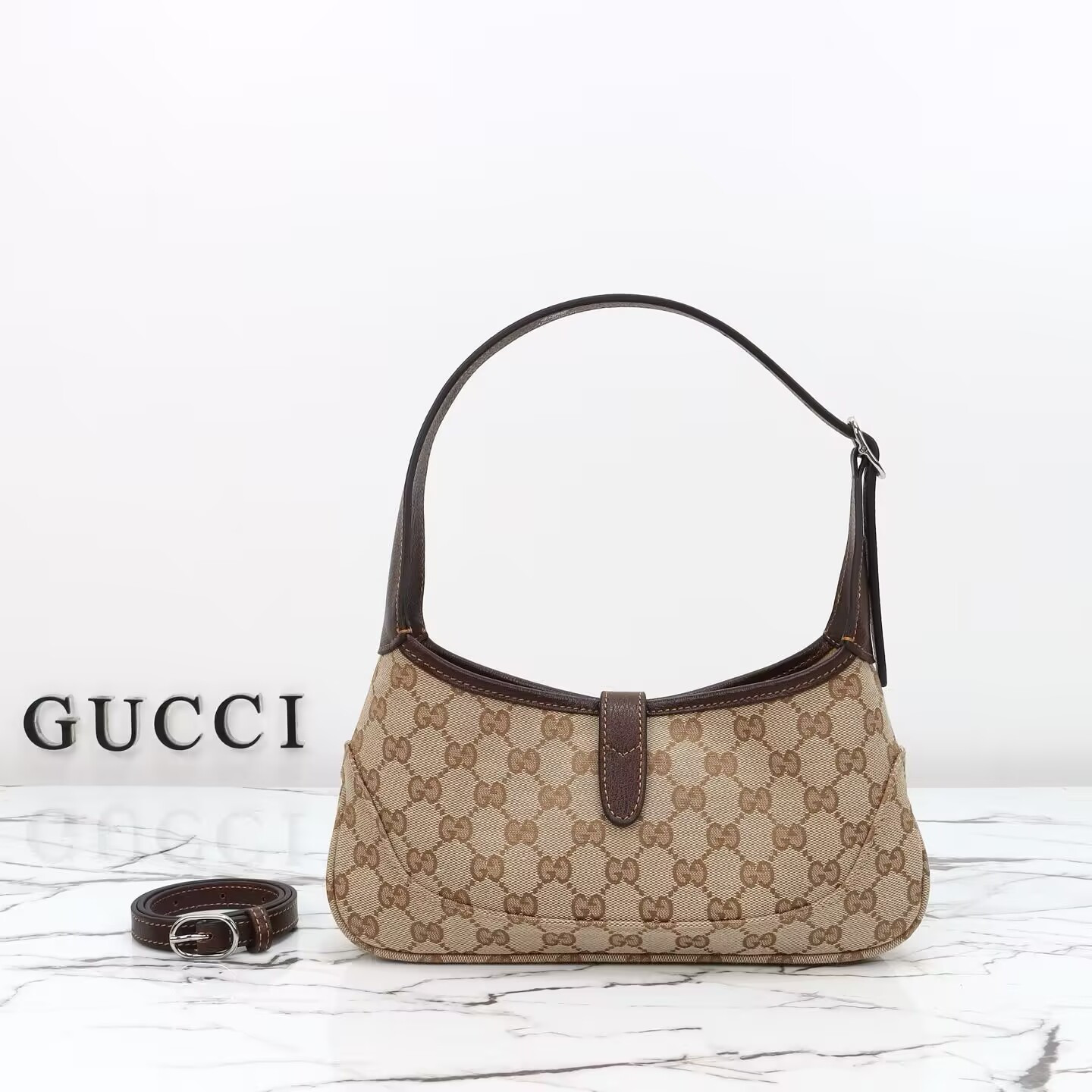 Gucci Jackie Slim Small Shoulder Bag 28x16x3.5cm