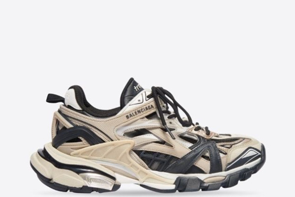 UA TRACK 2 SNEAKER IN BEIGE BLACK