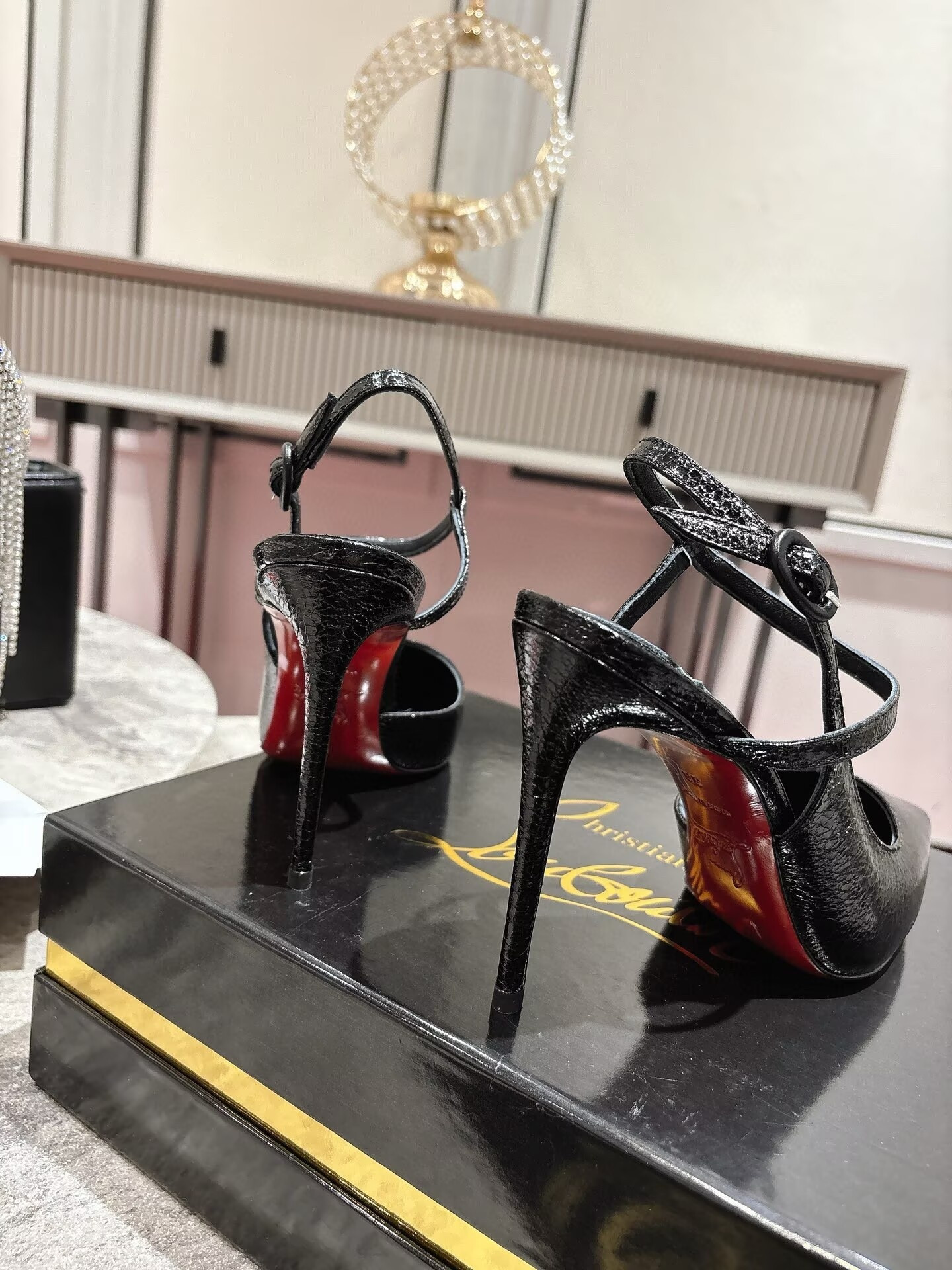 UA Christian Louboutin Jenlove 100mm Pumps(Customized, no exchange no return, about 10 days)