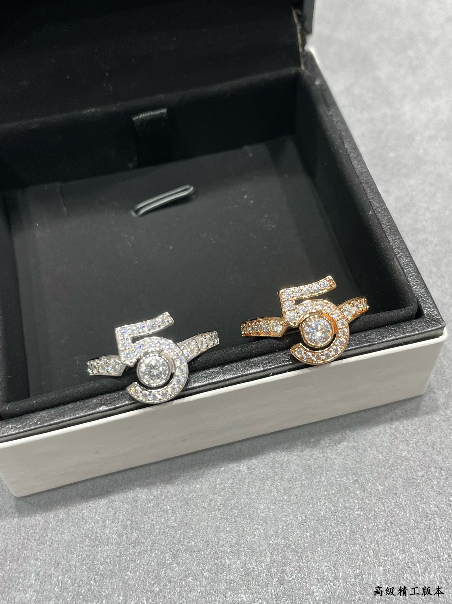 Ch**el 5-word full D1am0nd Ring