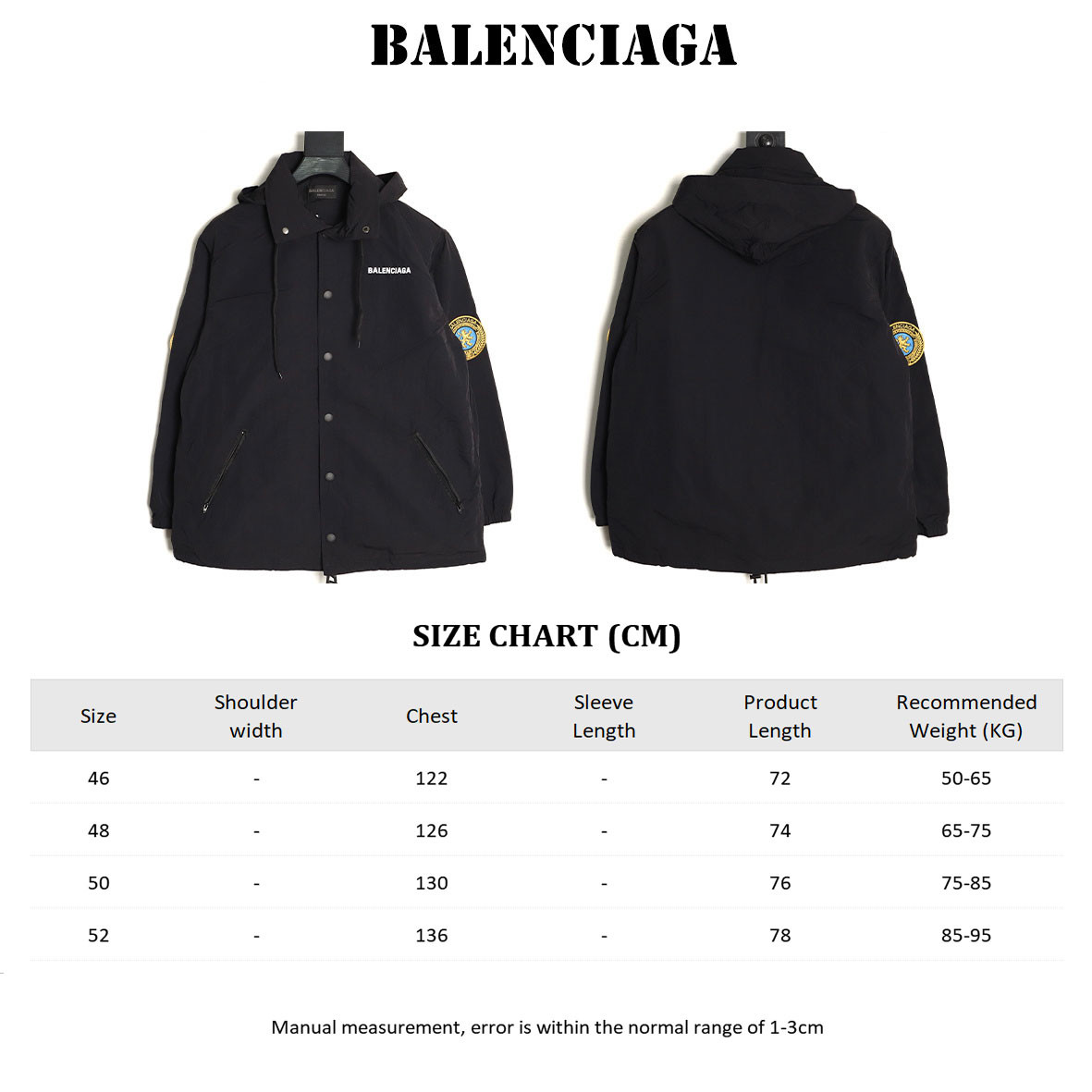 Ba1en*iaga BLCG 25FW Coats Suit