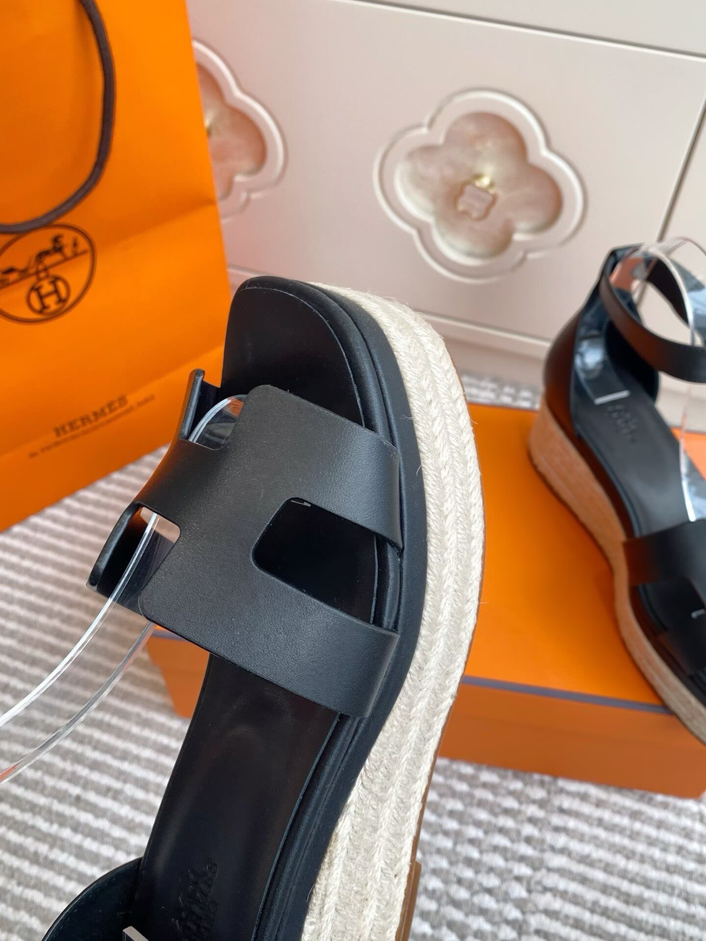 UA Hermès Elda Spanish Woven Shoes